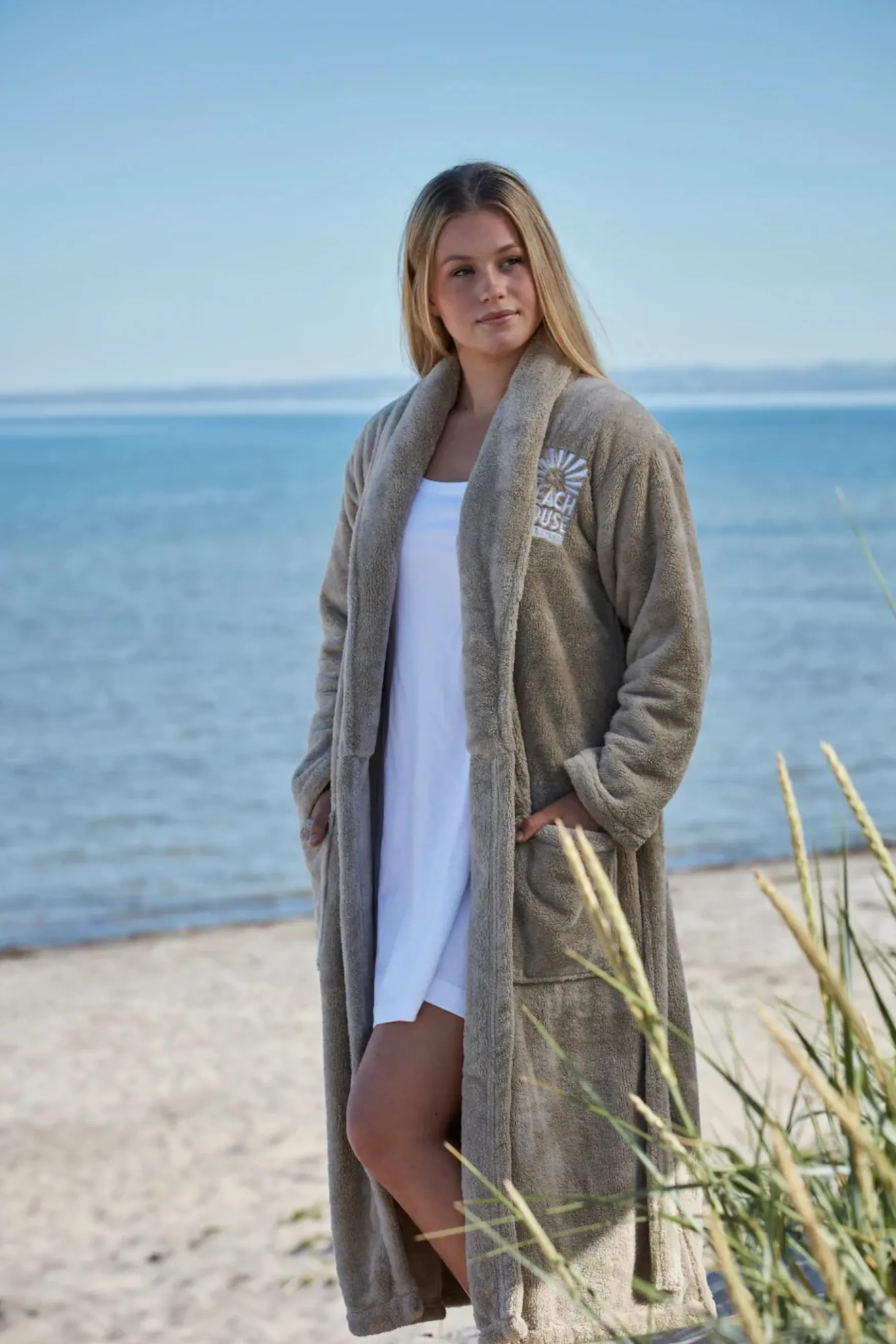 Outlet Beach House Aamutakki softie, tan
