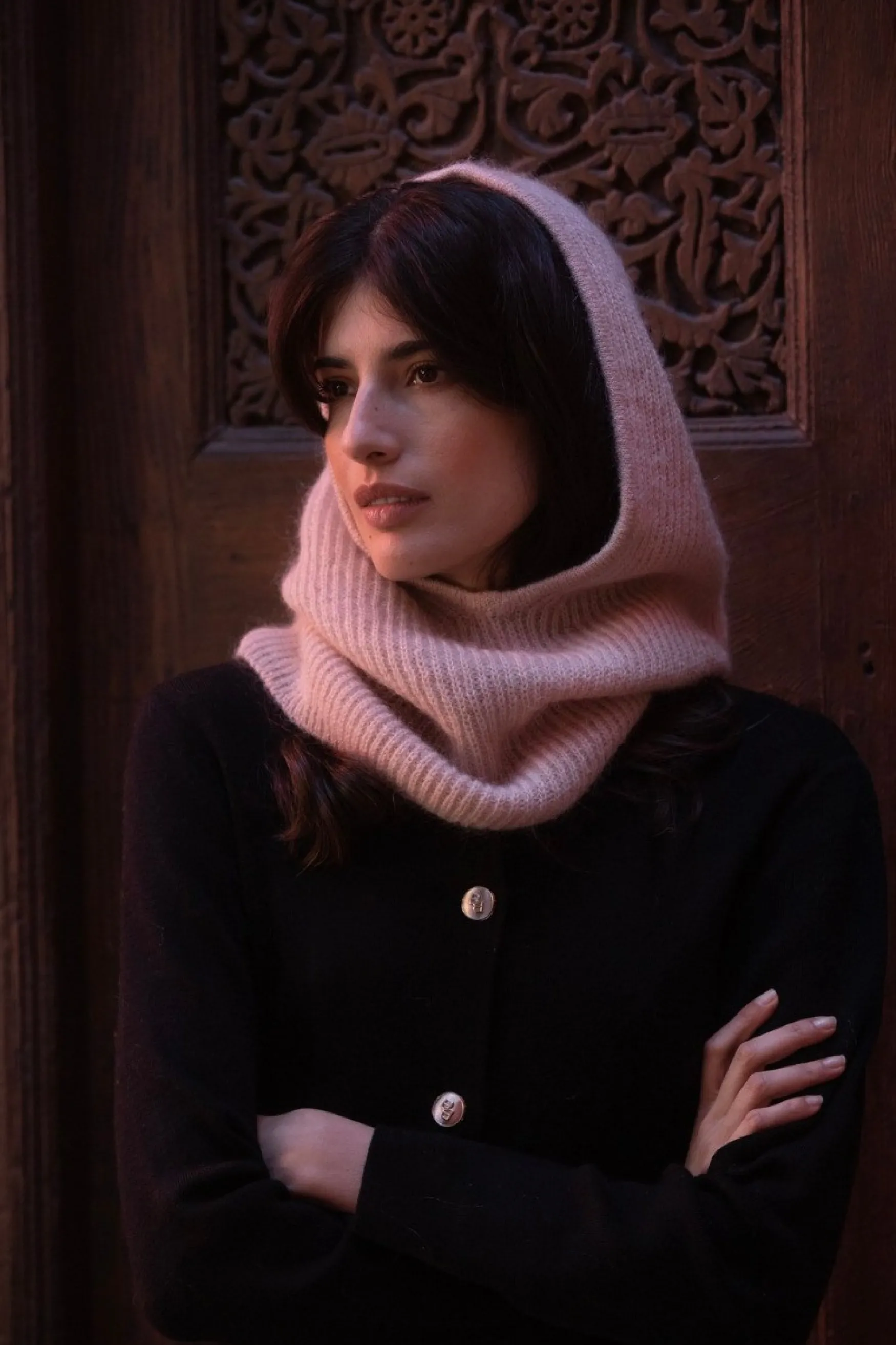 Outlet Balmuir Adalyn hood, desert rose
