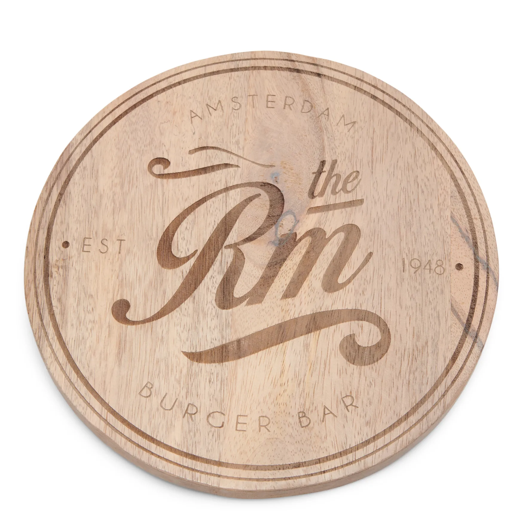 Outlet Rivièra Maison Amsterdam burger bar serving board