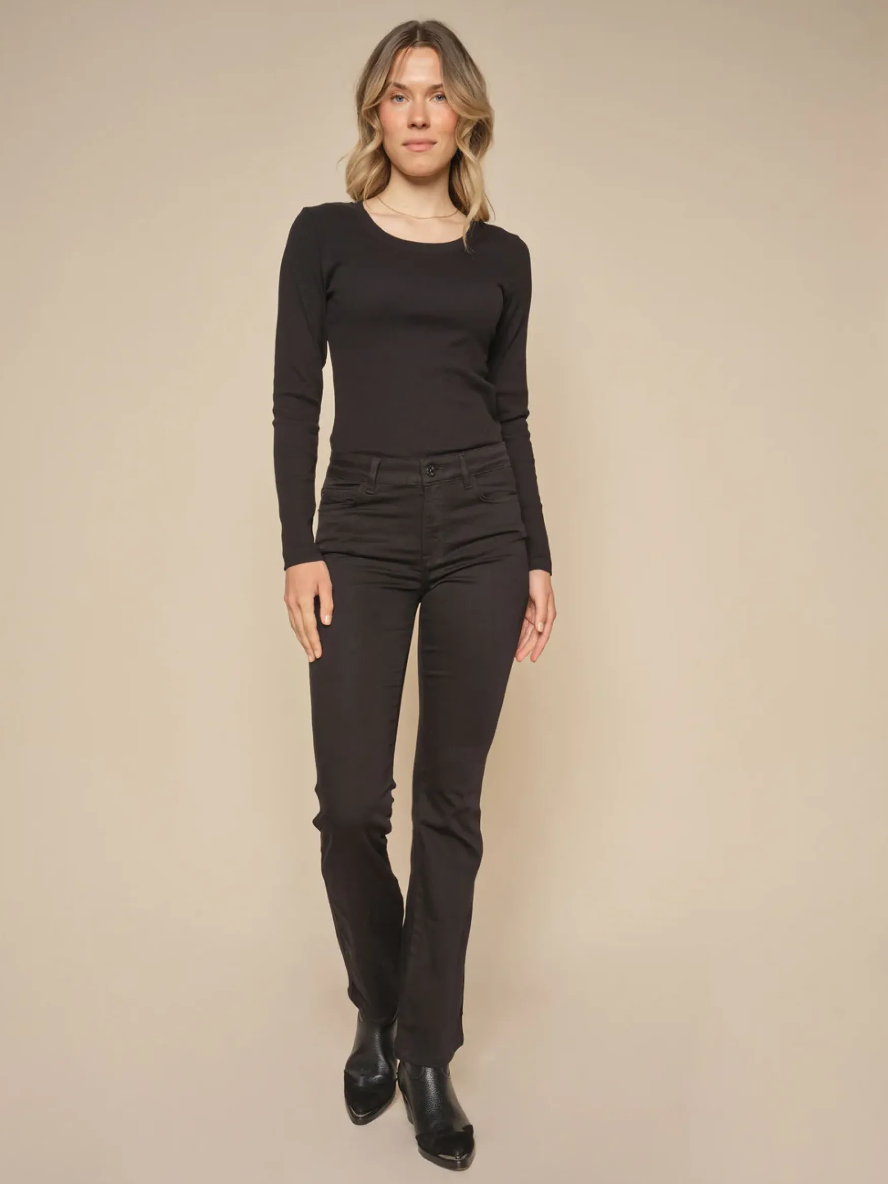 Best Mos Mosh Ashley deluxe jeans, black
