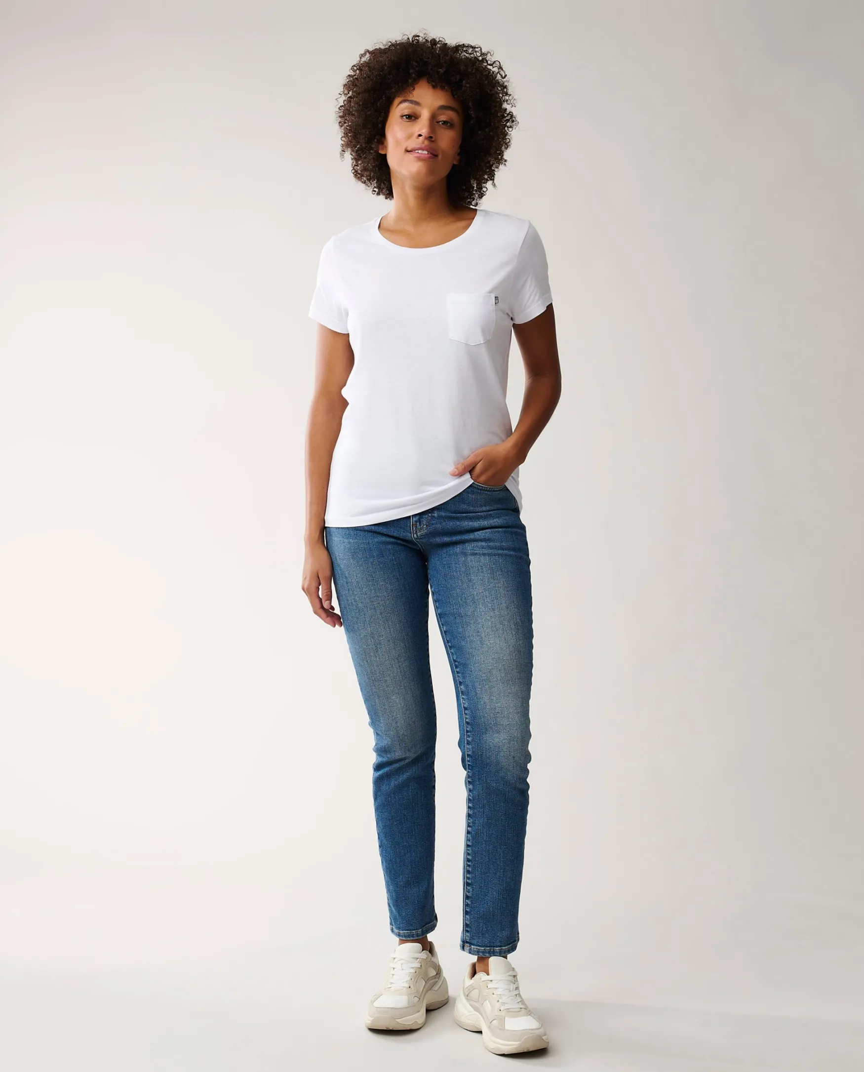 Hot Lexington Company Ashley tee, bright white