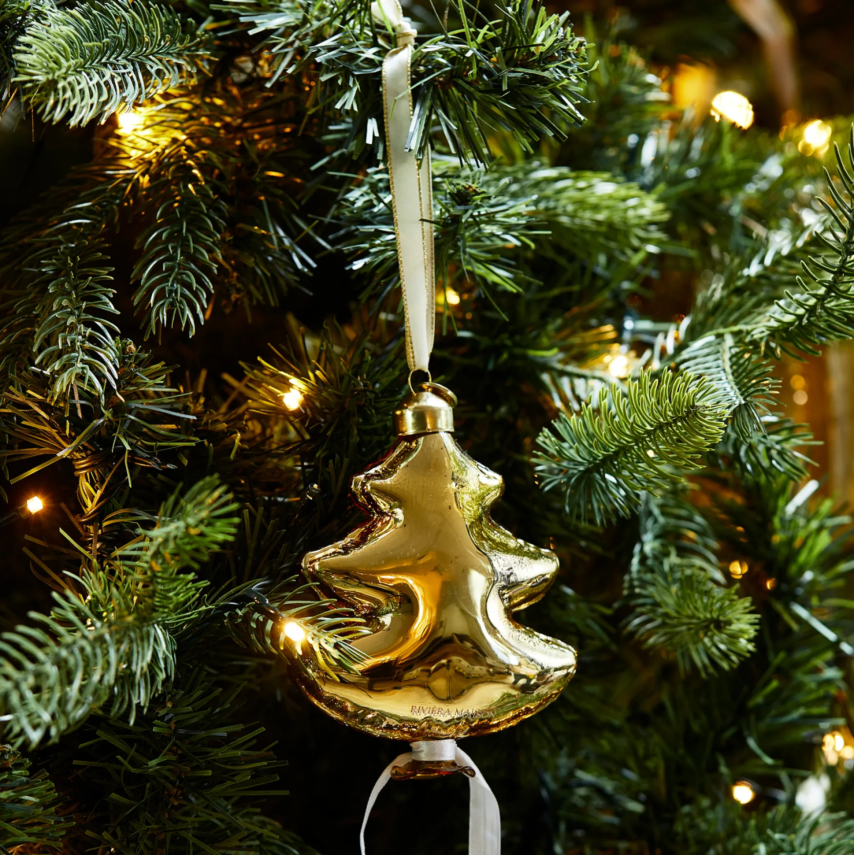 Outlet Rivièra Maison Balloon tree ornament gold S