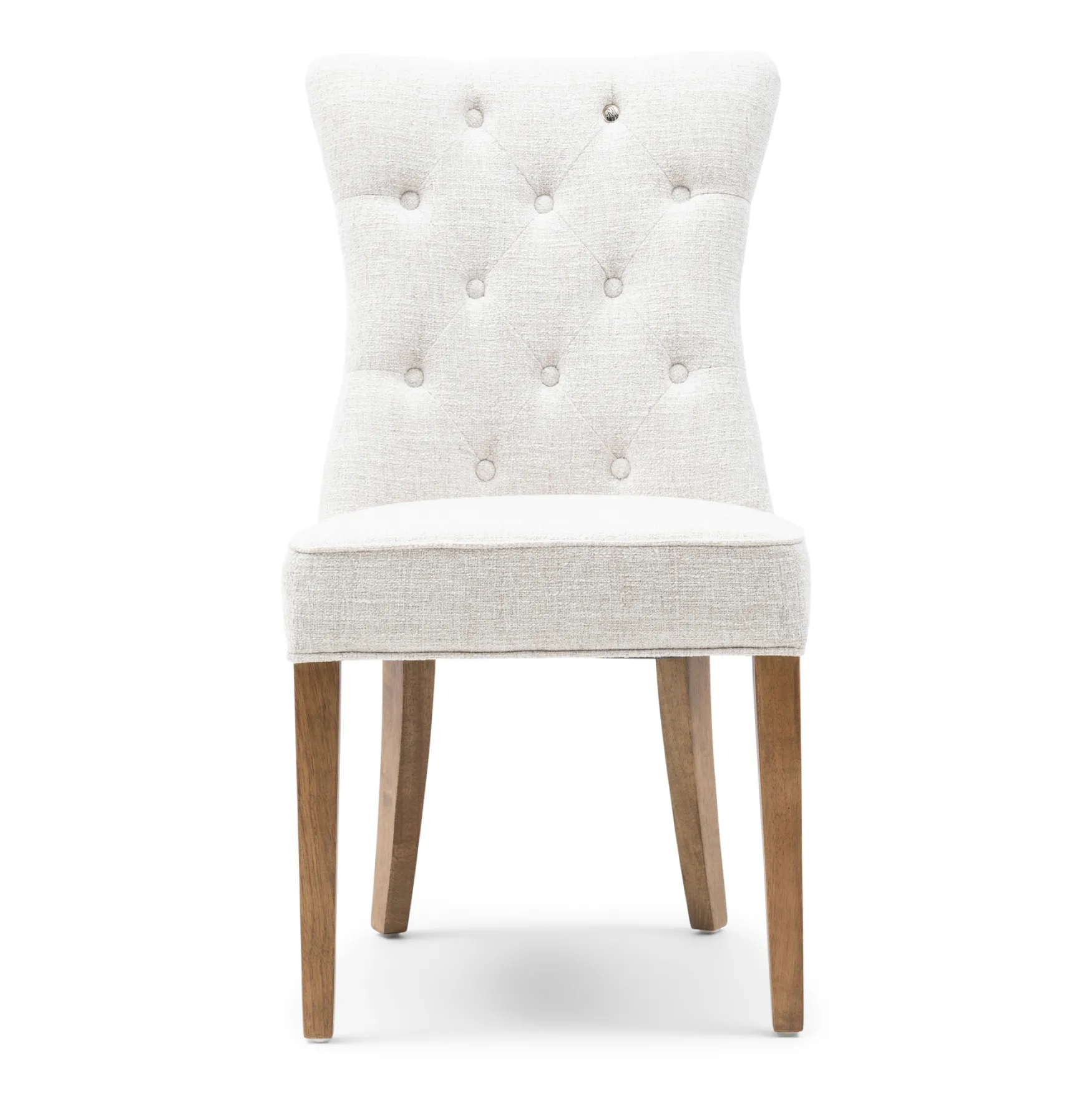 Sale Rivièra Maison Balmoral dining chair, brown leg/antique white