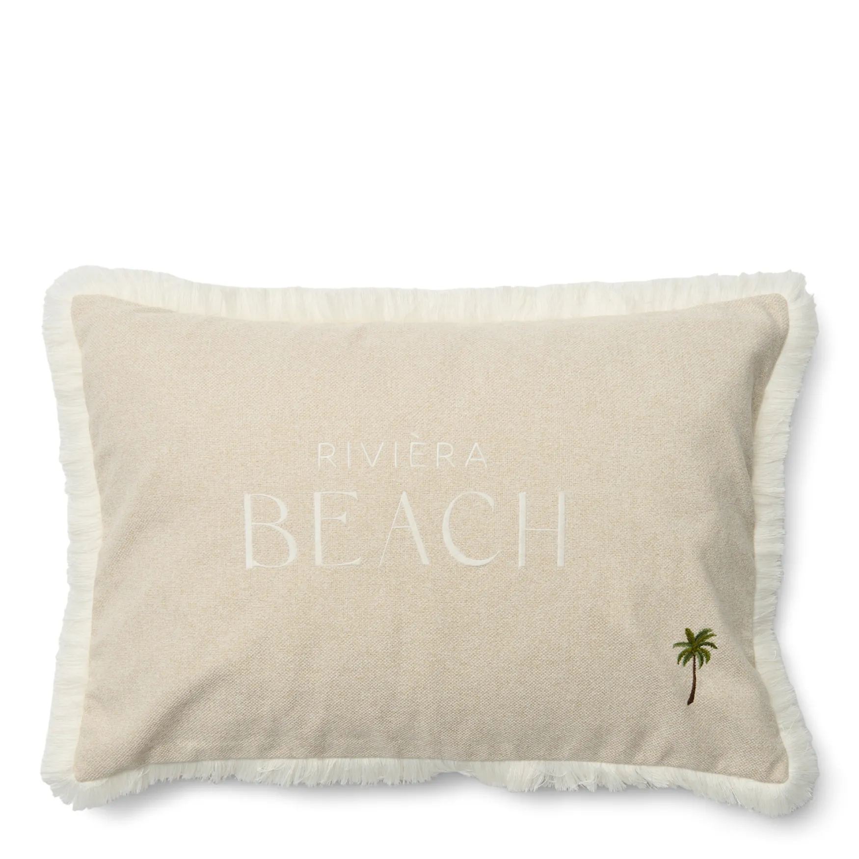 Best Rivièra Maison Beach palm tree pillow cover 65x45