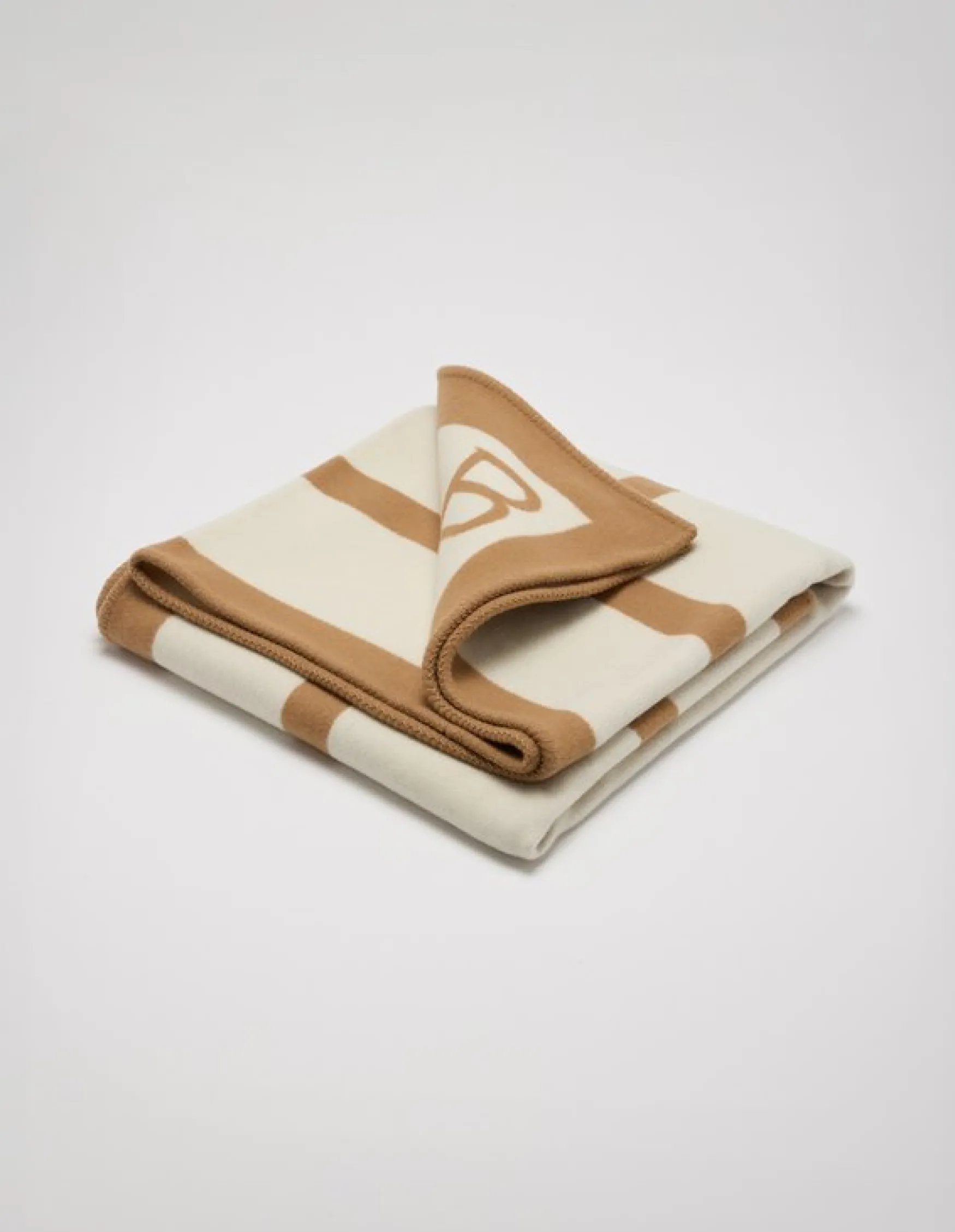 Best Balmuir B-logo 130x180, camel/ivory