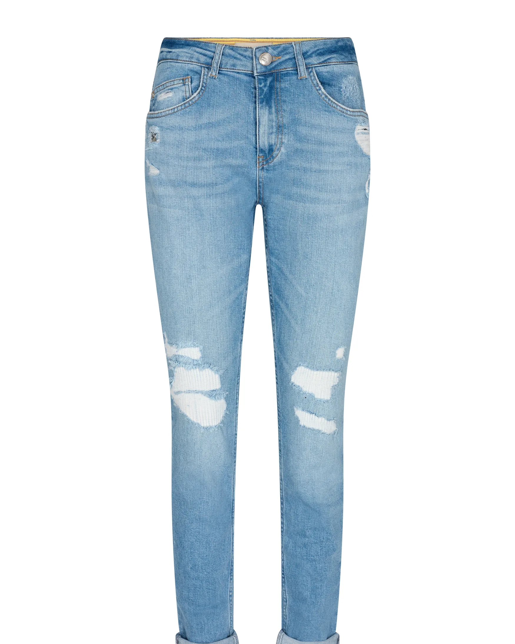 Discount Mos Mosh Bradford scratch jeans, light blue