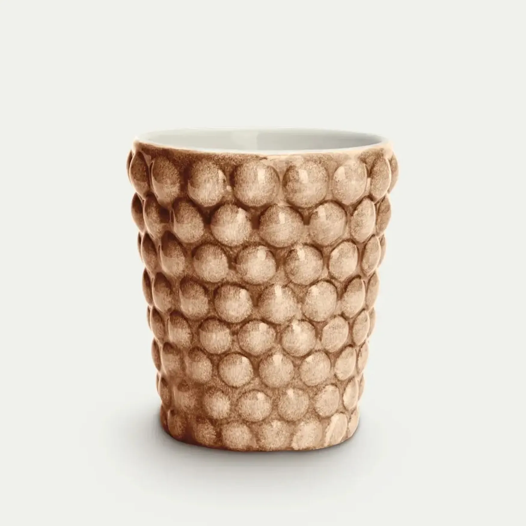 Online Mateus Collection Bubbles mug 8cm, cinnamon