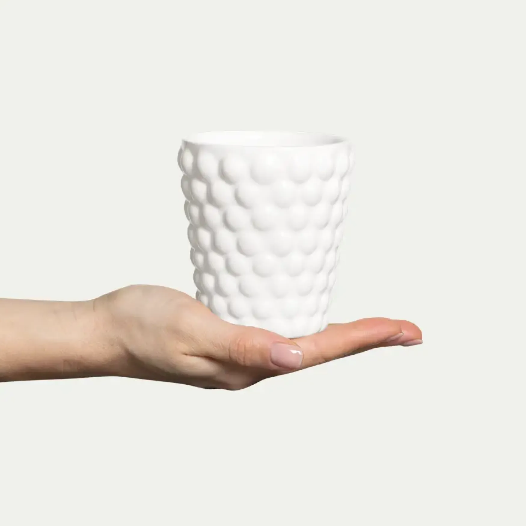 Fashion Mateus Collection Bubbles mug 8cm, white
