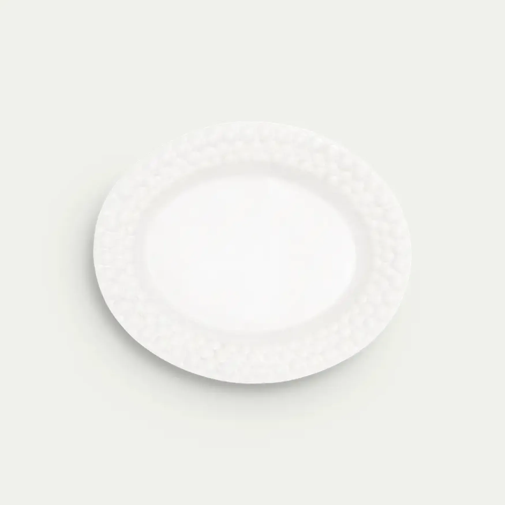 Clearance Mateus Collection Bubbles plate 20x16cm, white