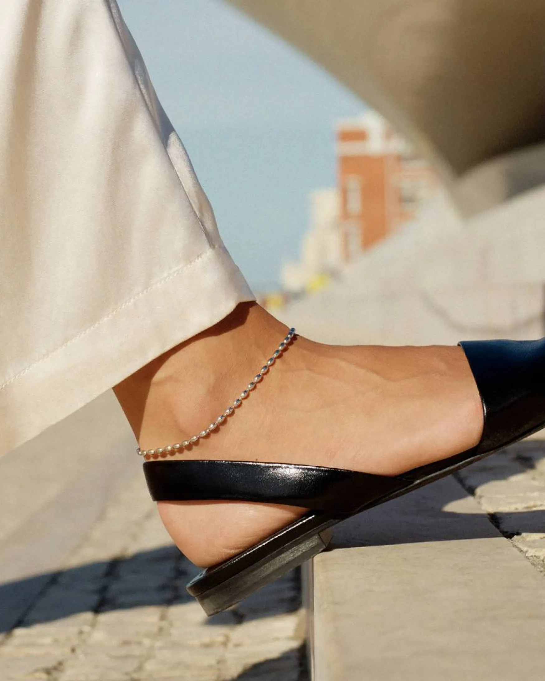 Sale Edblad Cabo anklet, steel