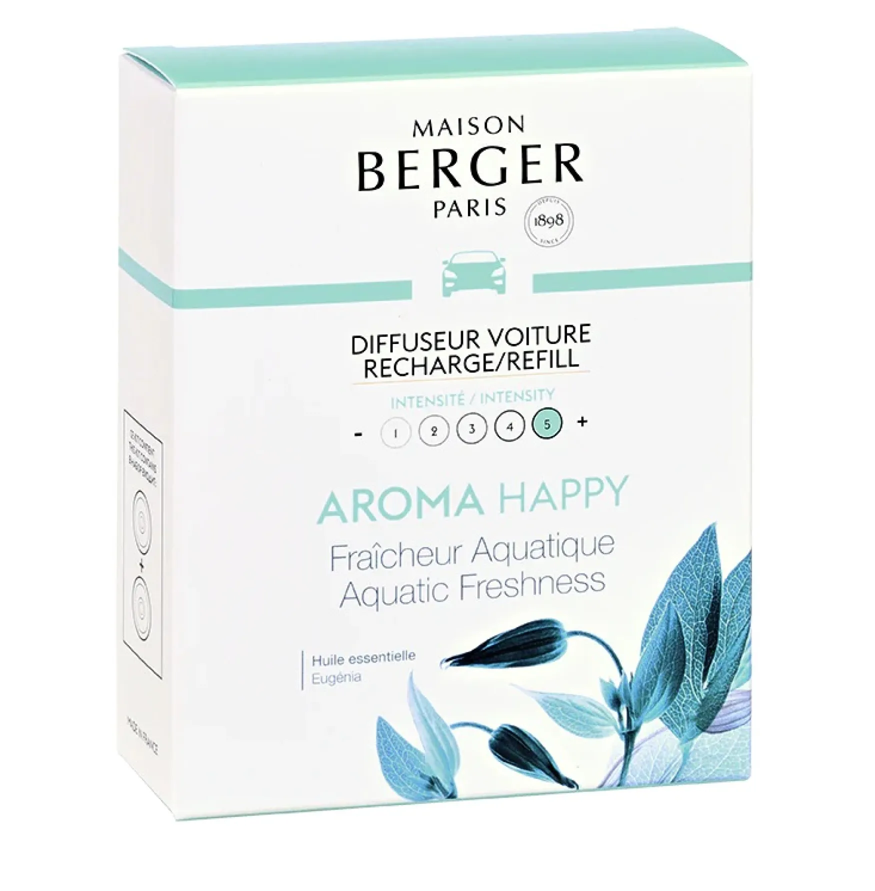 Clearance Maison Berger Car scent -aroma happy, täyttöpakkaus