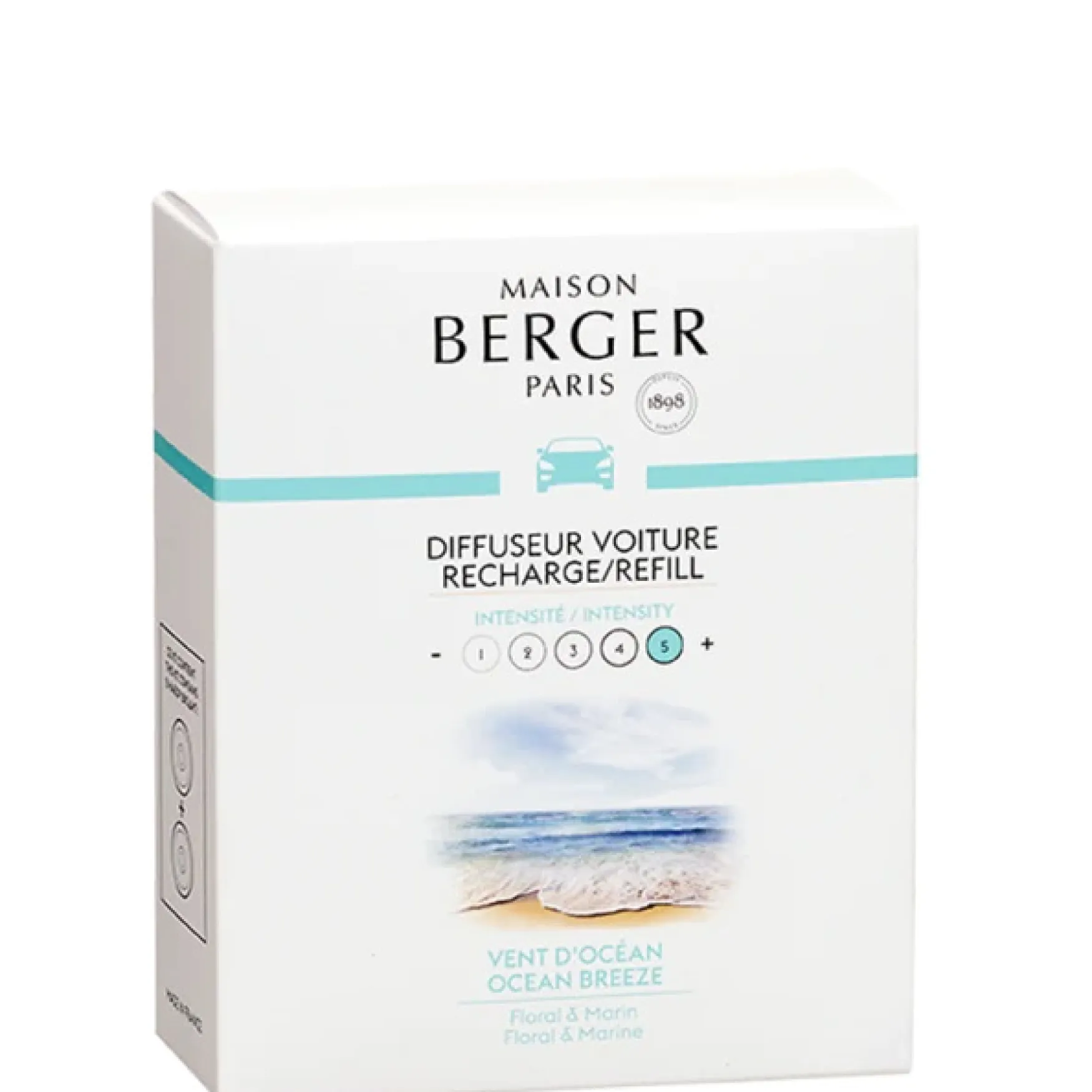 Online Maison Berger Car scent -ocean breeze, täyttöpakkaus