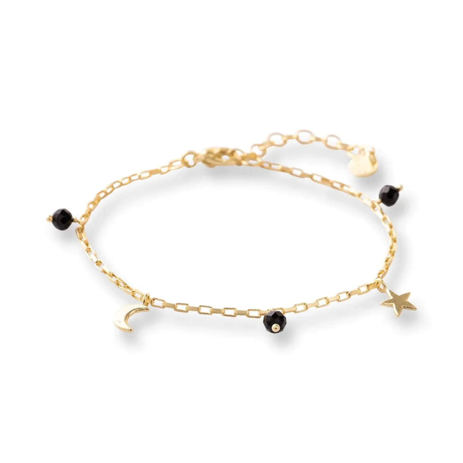 New A Beautiful Story Charmed black onyx bracelet