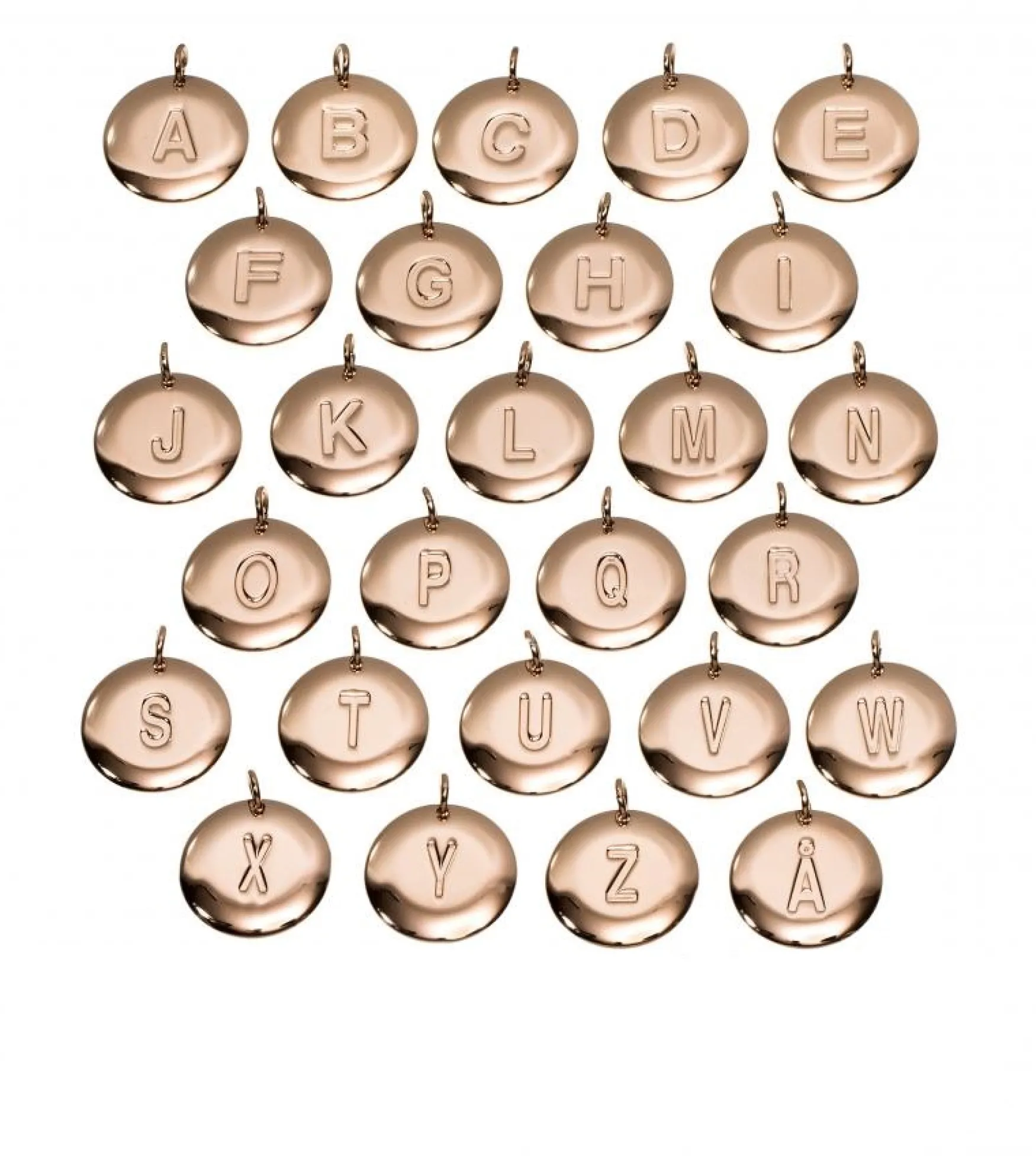 Discount Edblad Charmentity large letter, rose gold ROSEGOLD