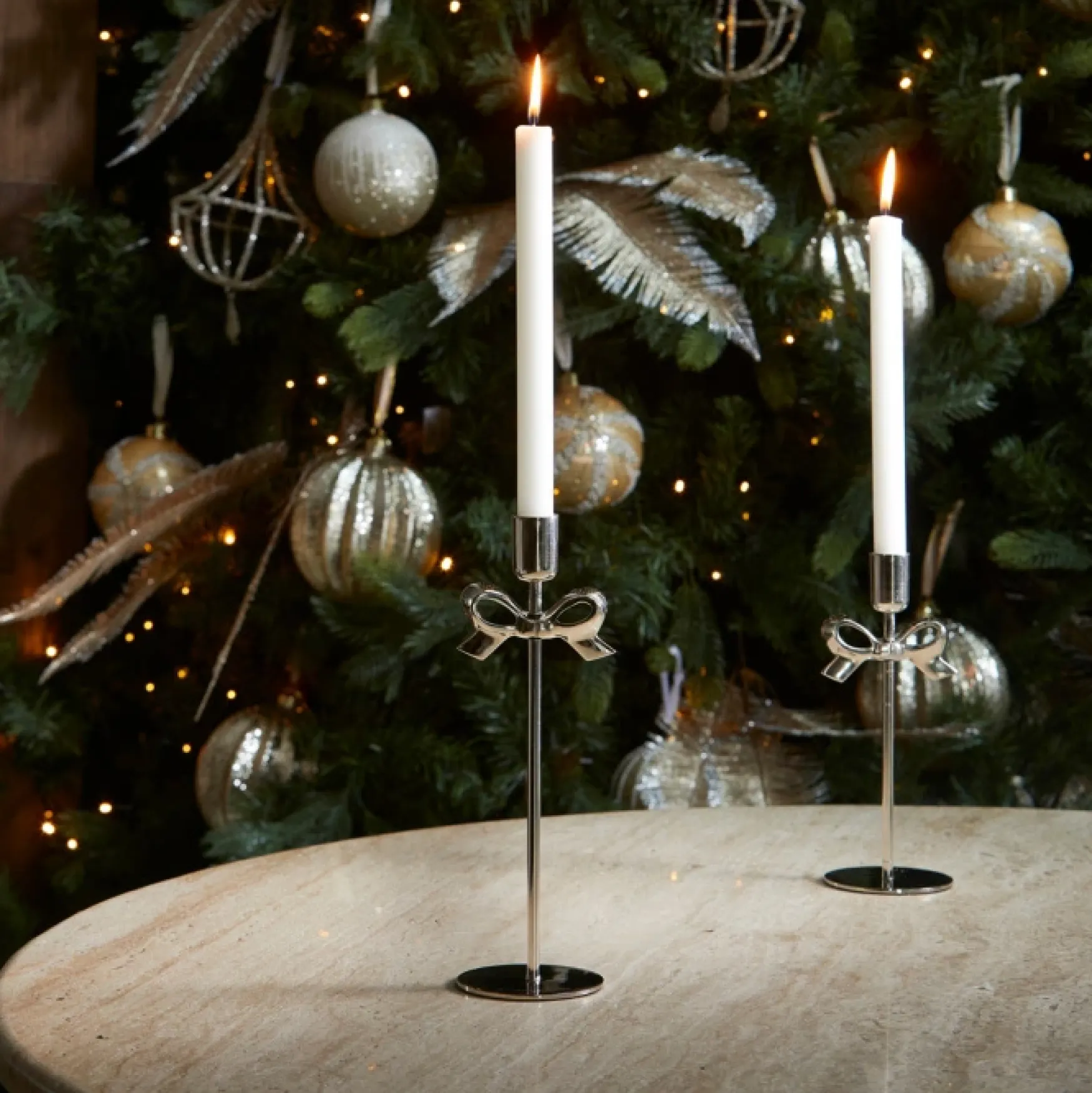 Outlet Rivièra Maison Classic bow candlestick L