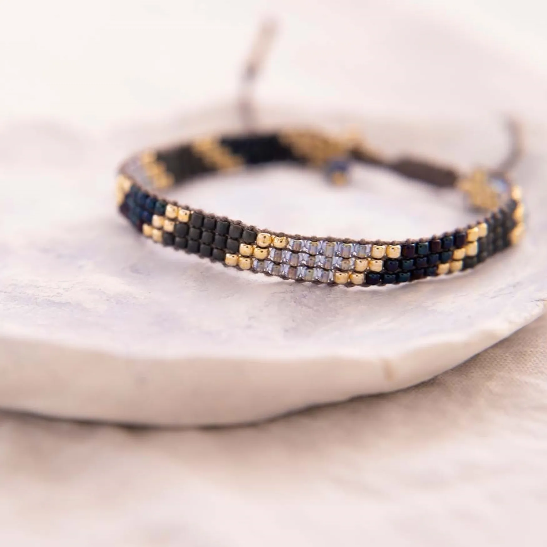 New A Beautiful Story Commitment lapis lazuli gold bracelet