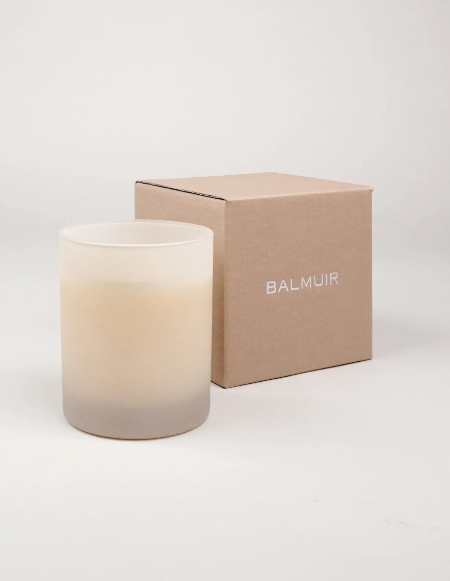 Clearance Balmuir Como matt scented candle, sand