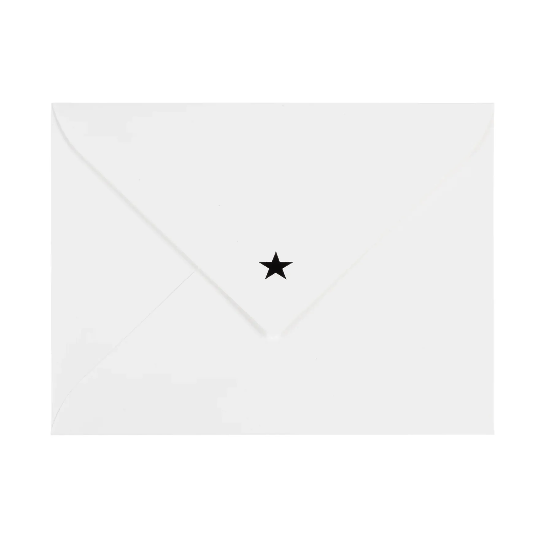 Hot DARK department Congrats card, white with black