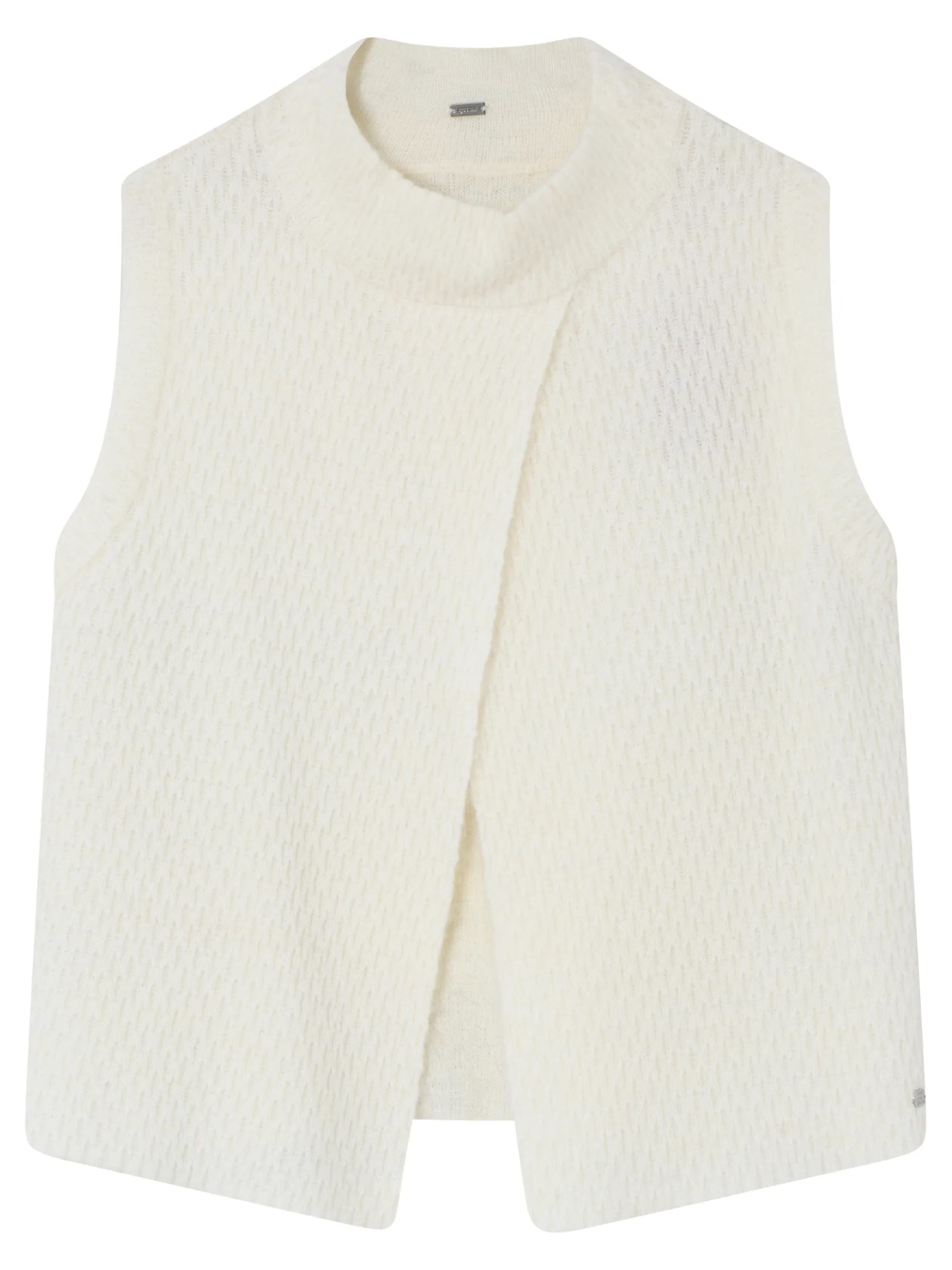 Fashion Gustav Connie knit vest, off white
