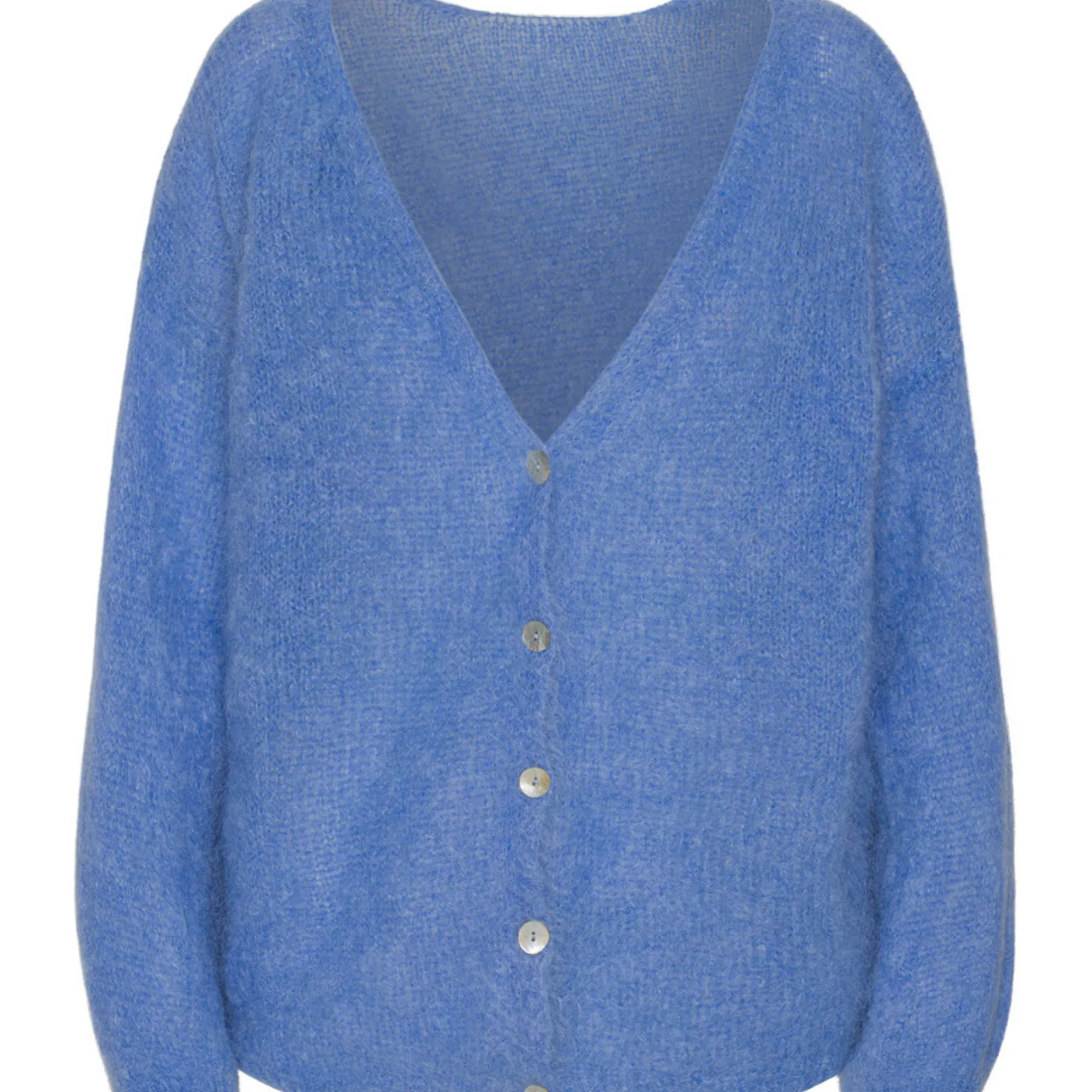 Discount Americandreams Cornelia mohair cardigan, sky blue