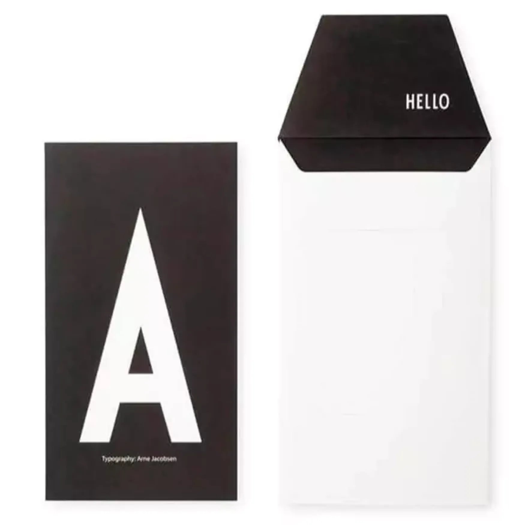 Best Design Letters greeting card MUSTA