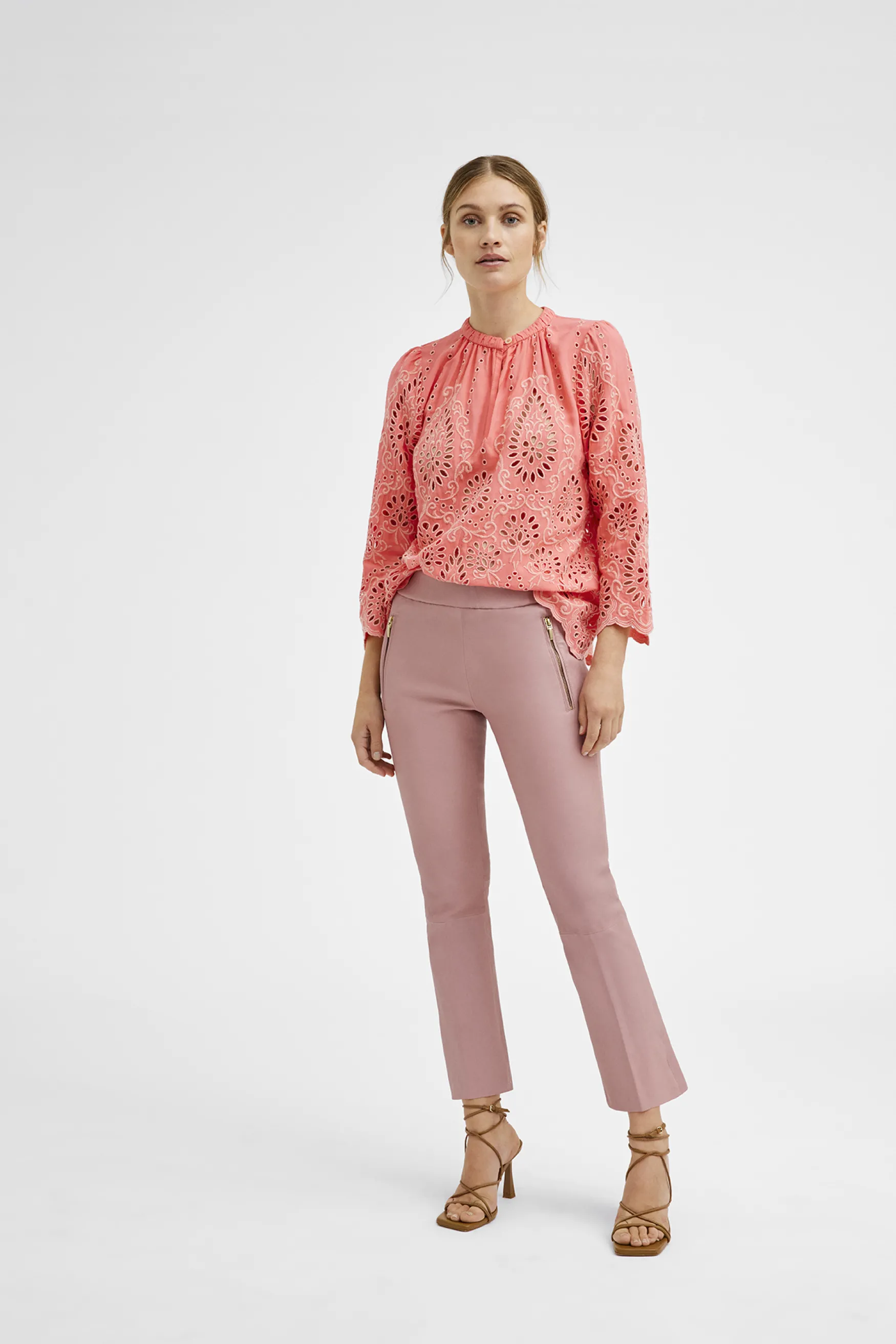 Discount Gustav Doa flare legs, vintage rose