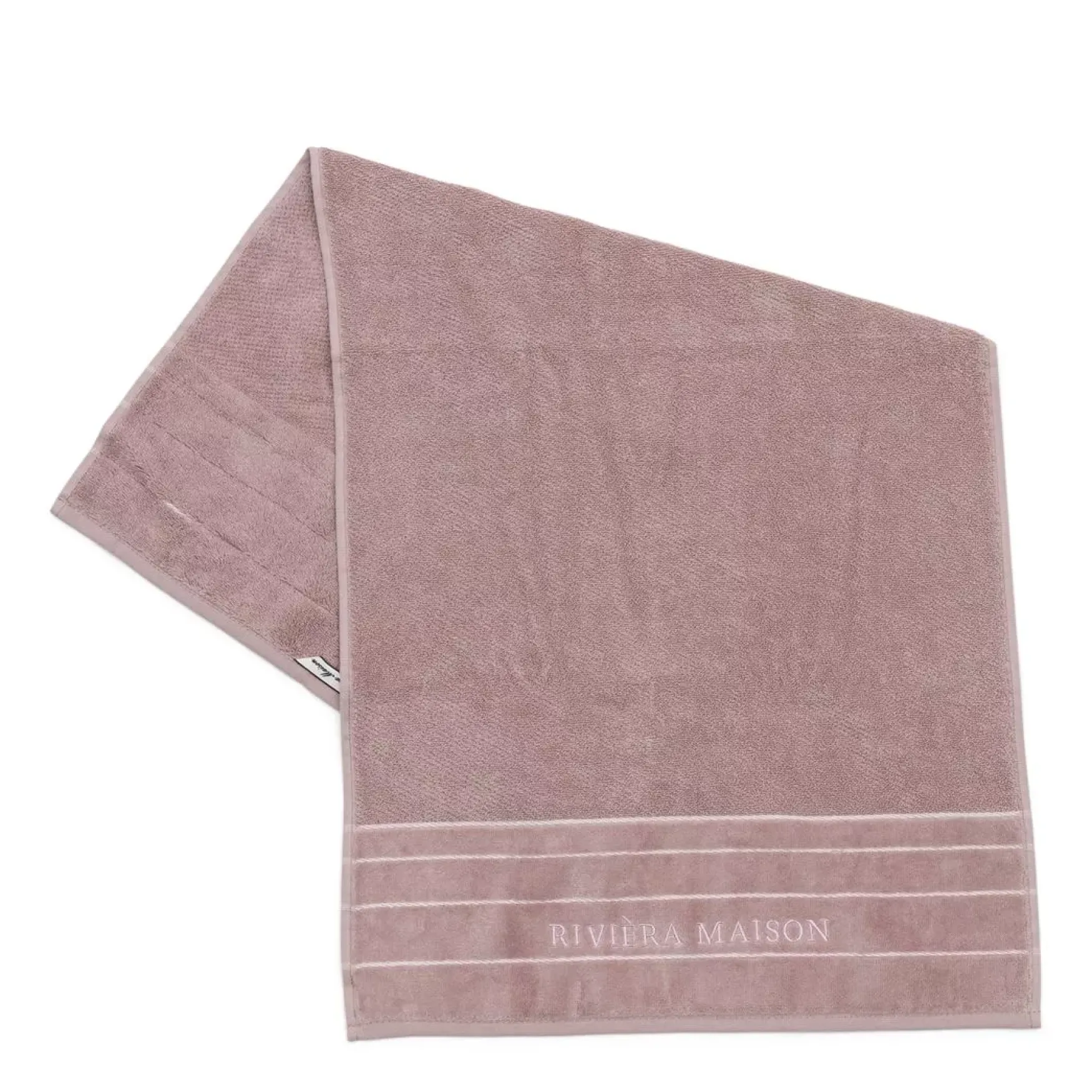 Best Rivièra Maison Elegant towel 100x50, mauve