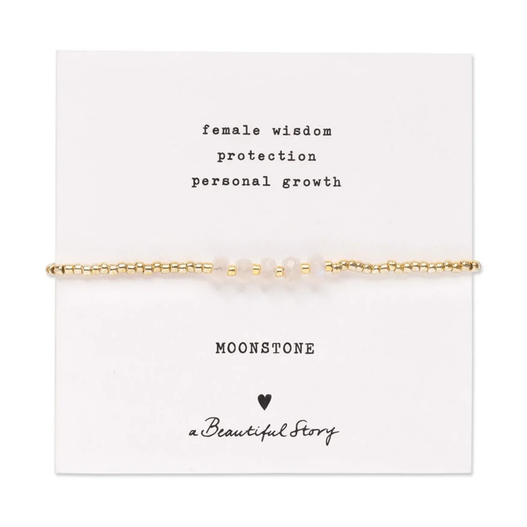 Online A Beautiful Story Essential moonstone bracelet