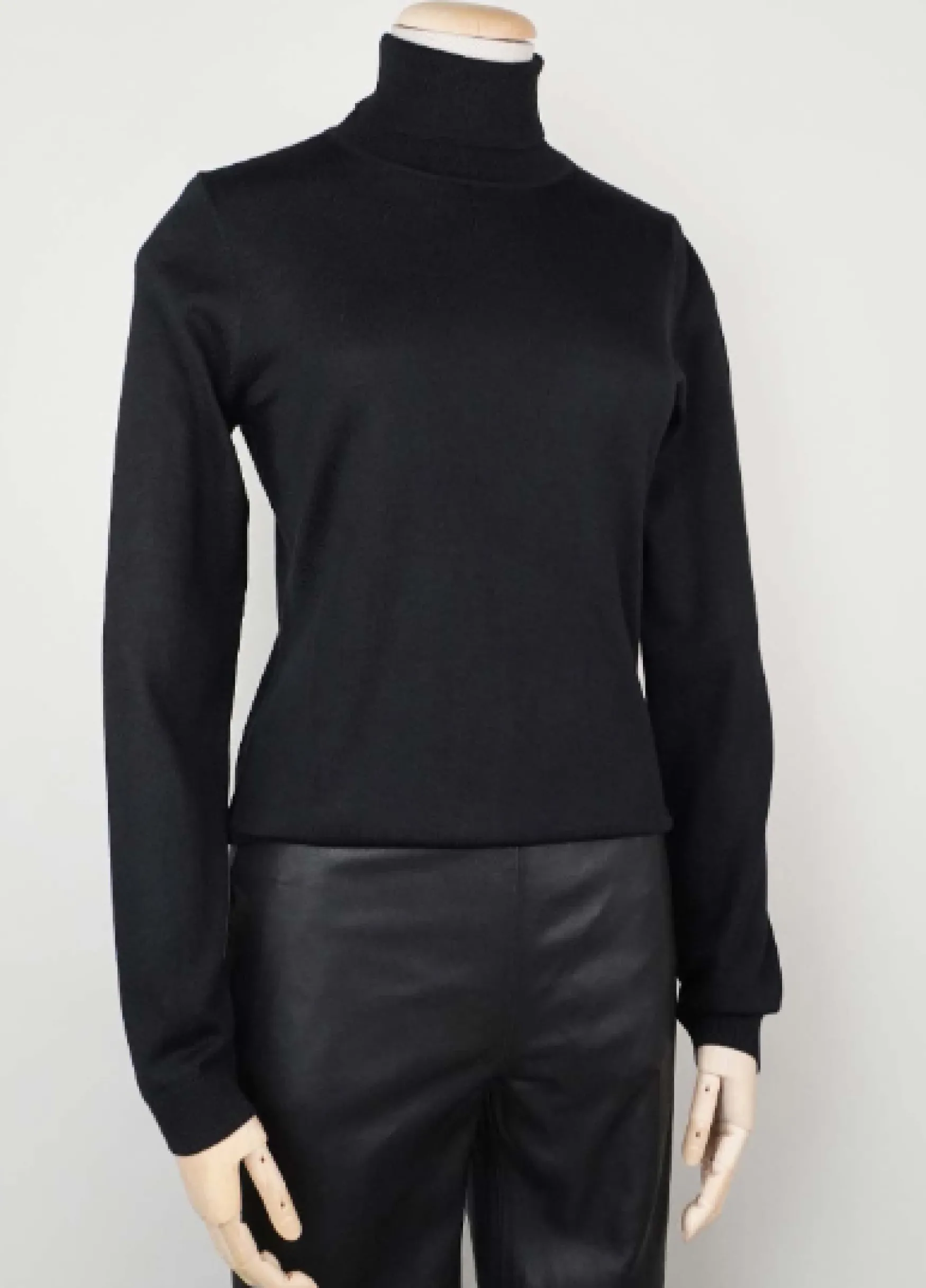 Fashion Balmuir Eva rollneck sweater, black