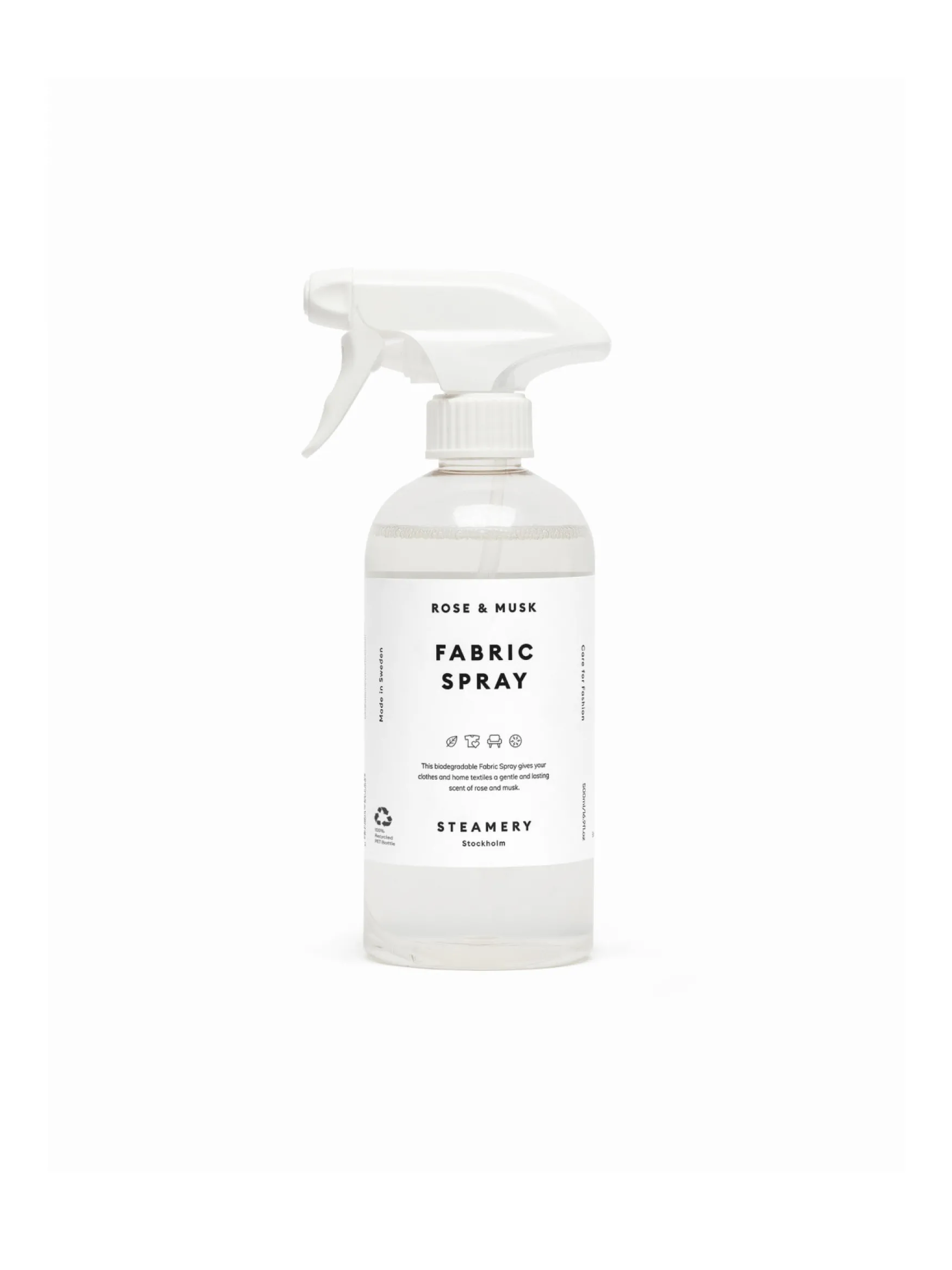 Sale Steamery Fabric spray 500ml, rose & musk