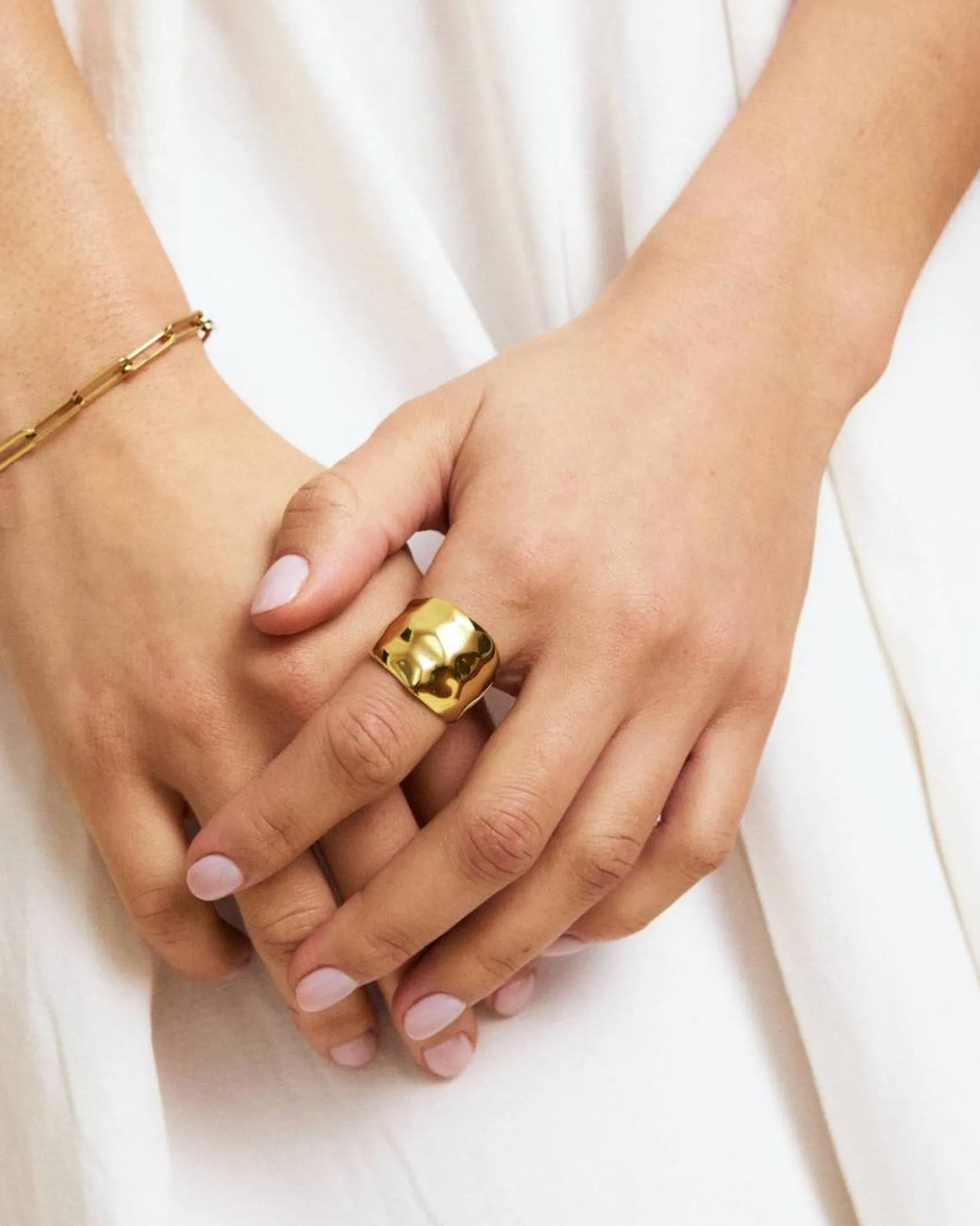 Fashion Edblad Fairfax ring, gold