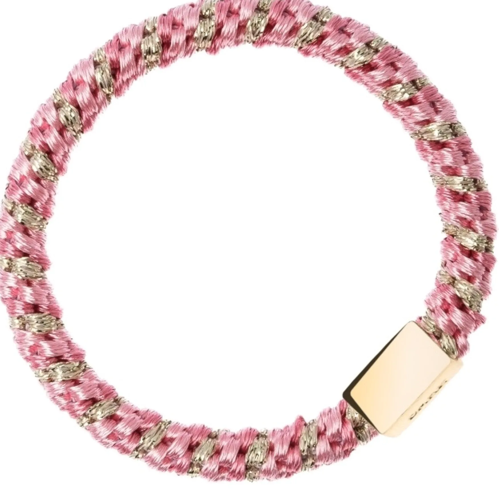 Outlet DARK department Fat hair ties, geranium pink mix