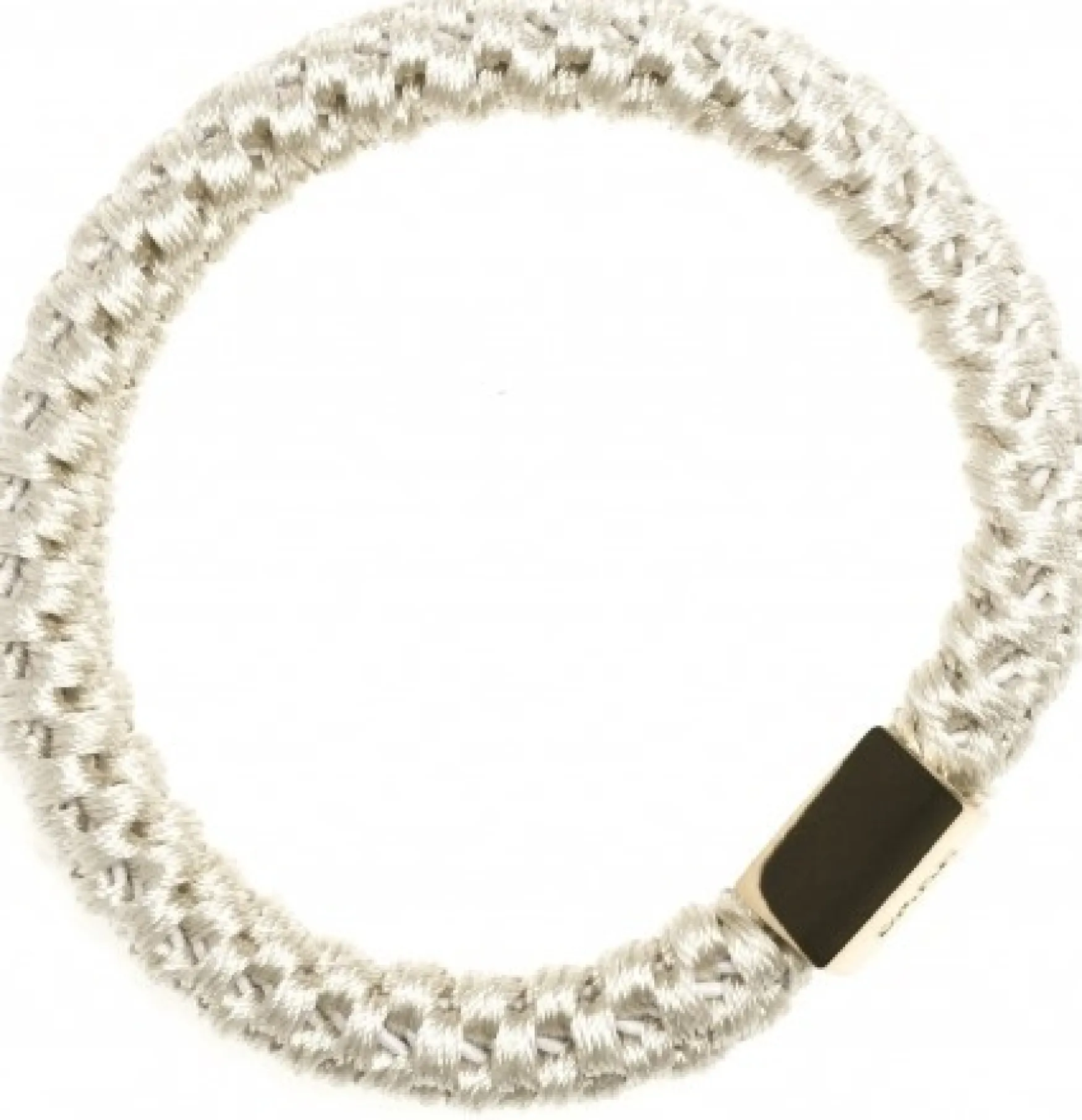 Fashion DARK department Fat hair ties, sand