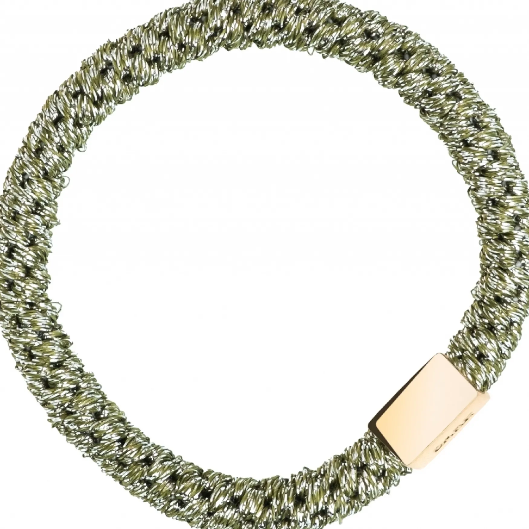Best DARK department Fat hair ties, sparkled army