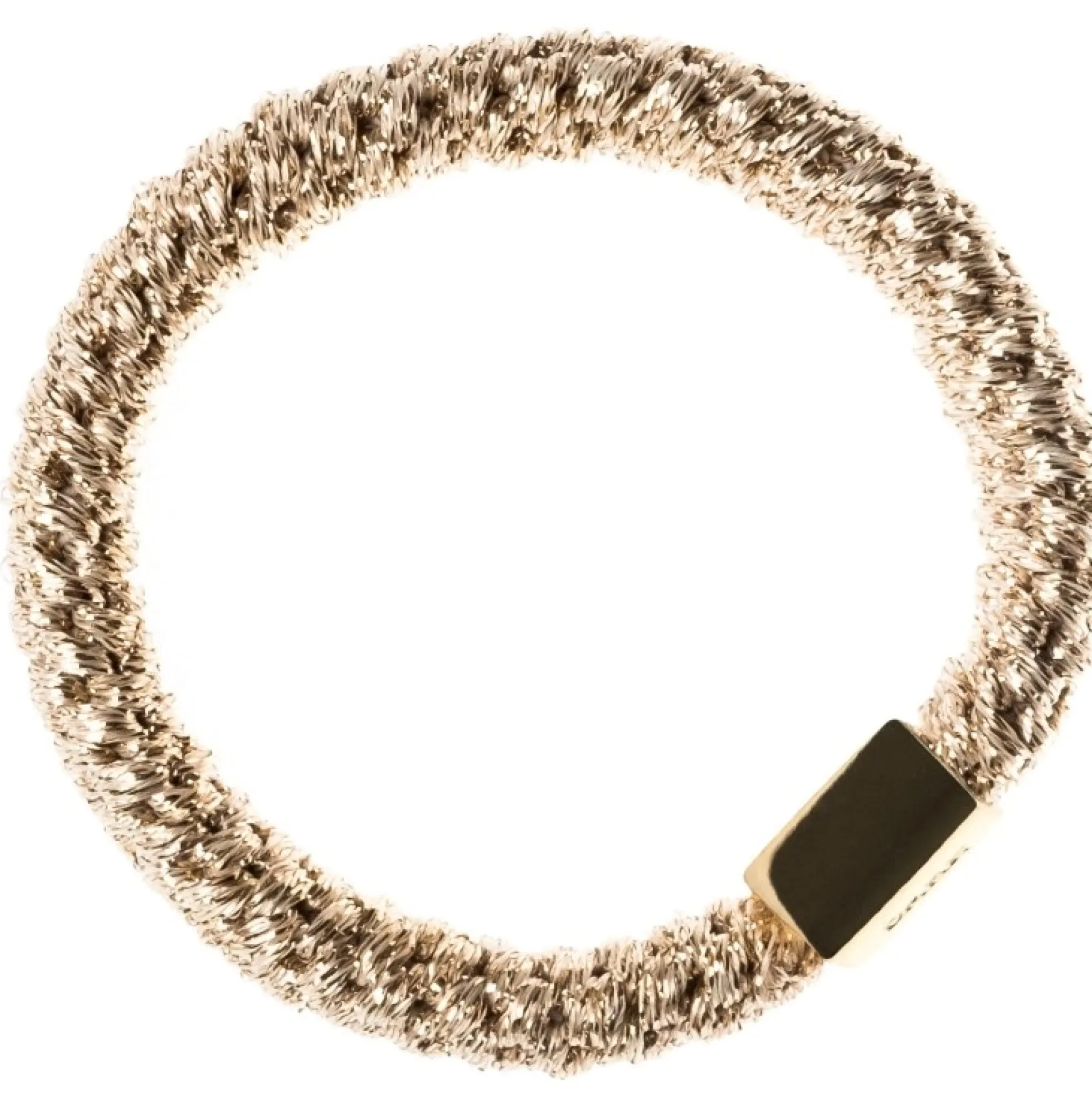 Online DARK department Fat hair ties, sparkled cool camel