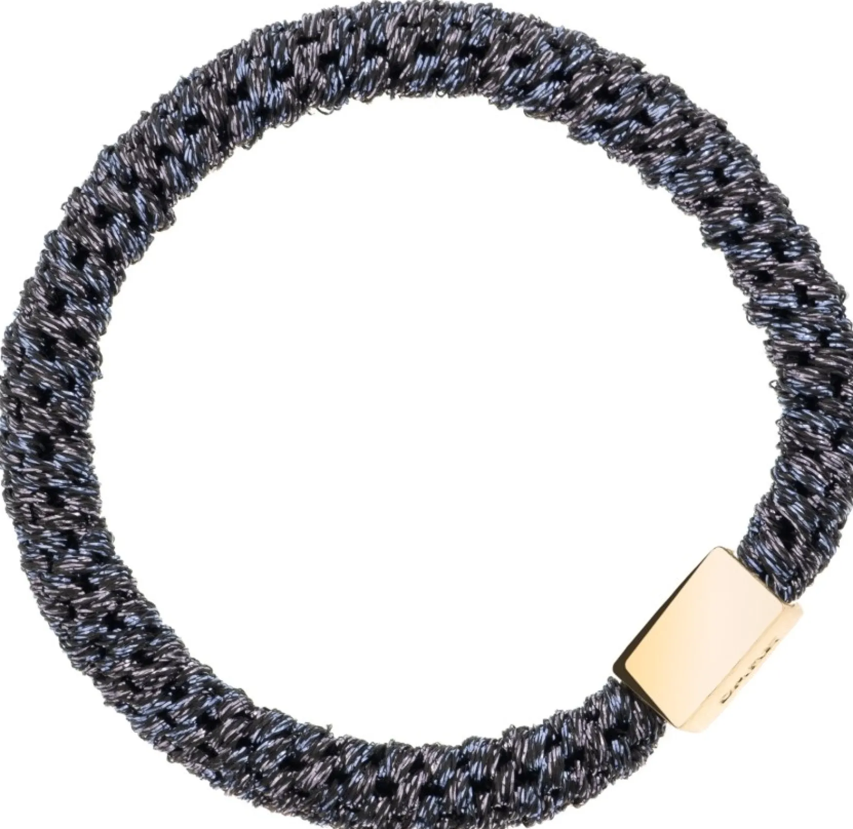 Best DARK department Fat hair ties, sparkled navy