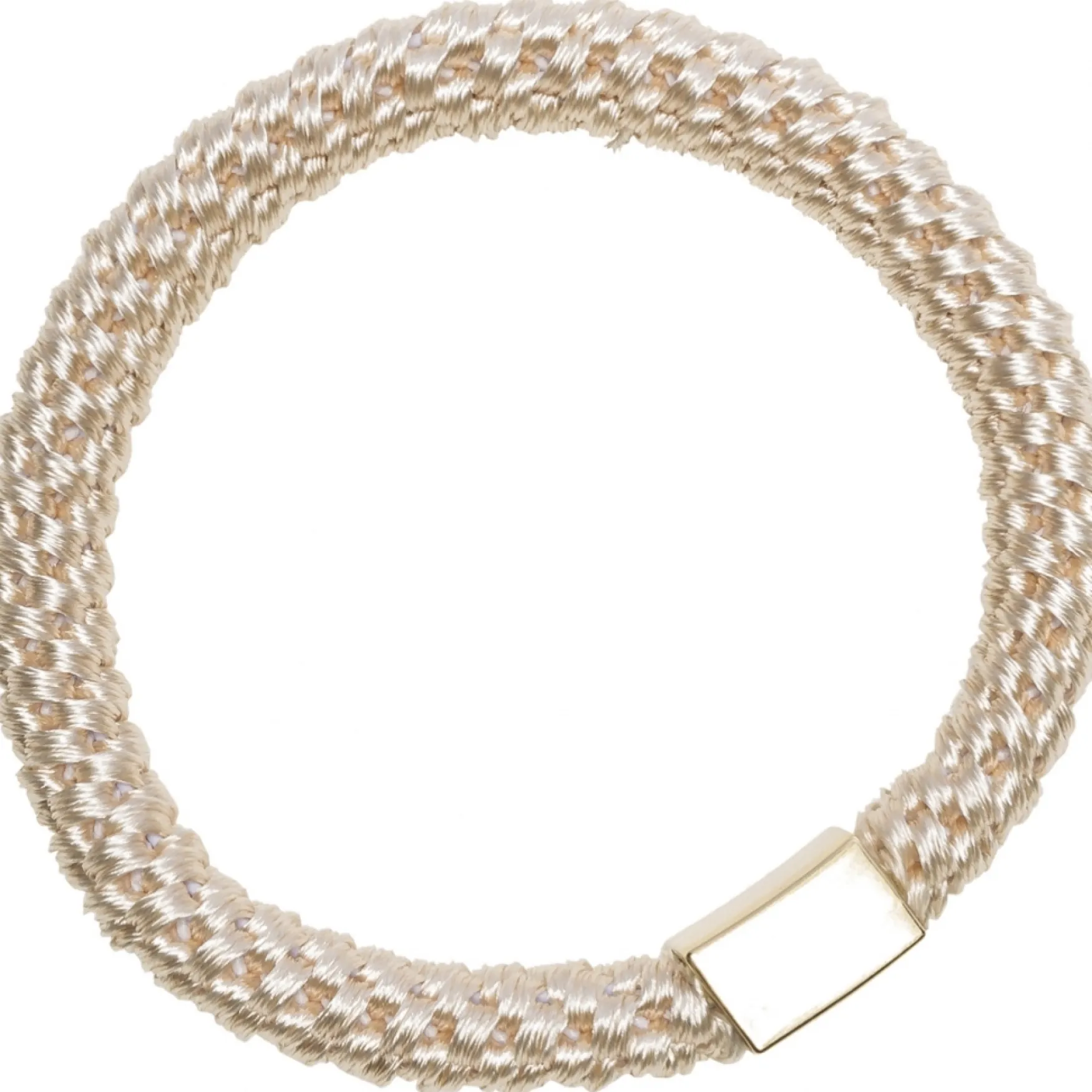 New DARK department Fat hair ties, vanilla
