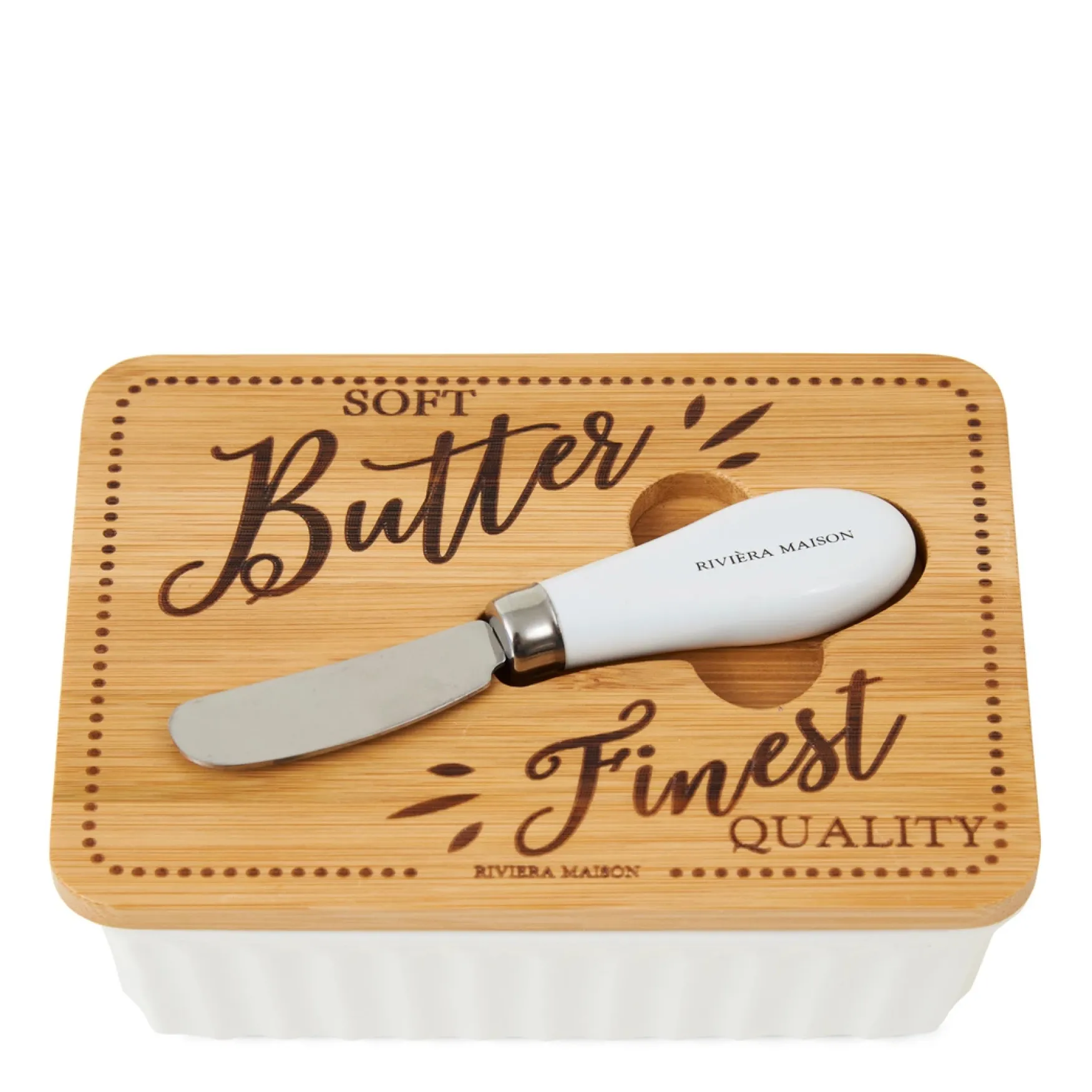 New Rivièra Maison Finest quality butter dish