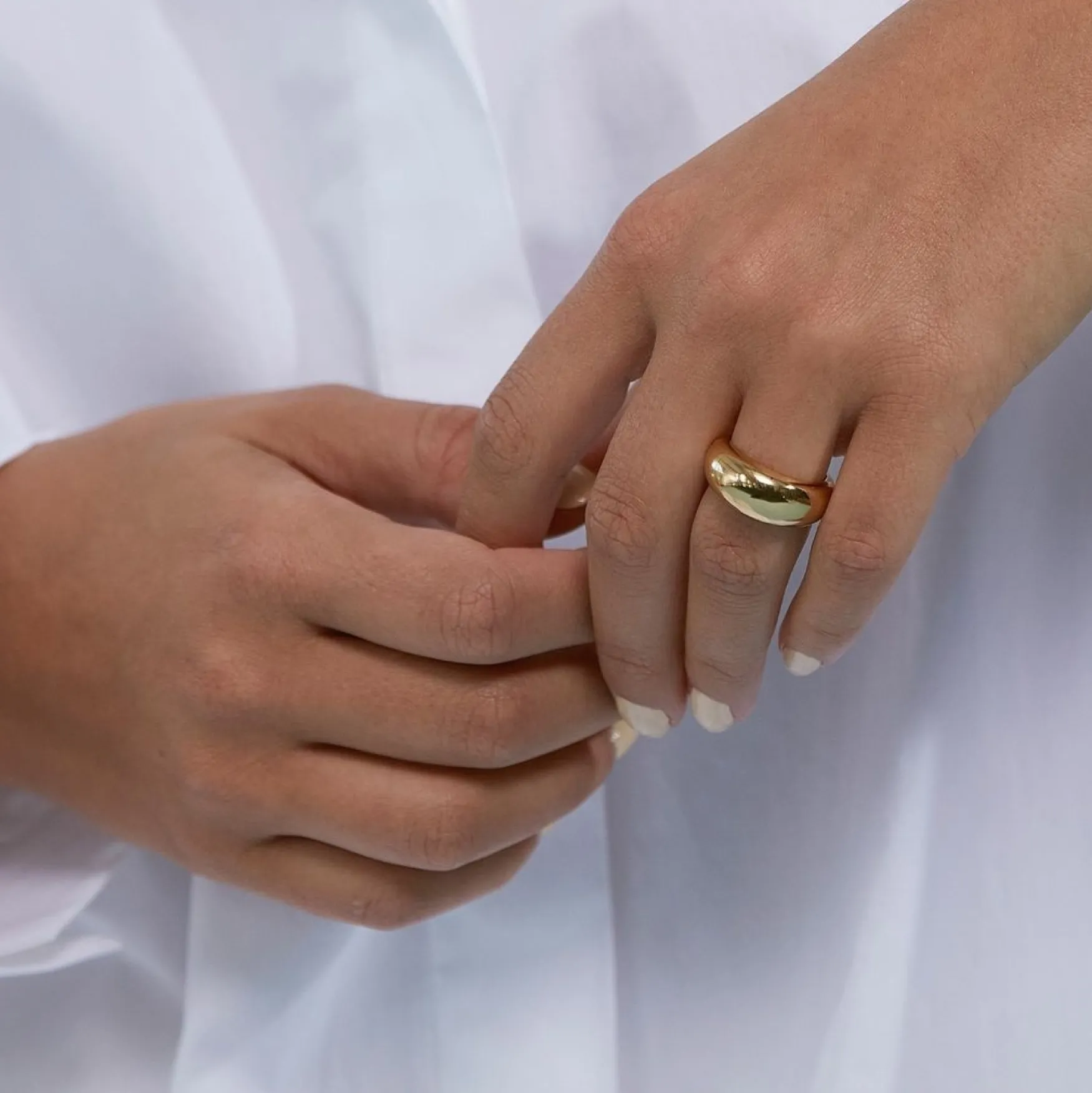 New Edblad Furo ring, gold