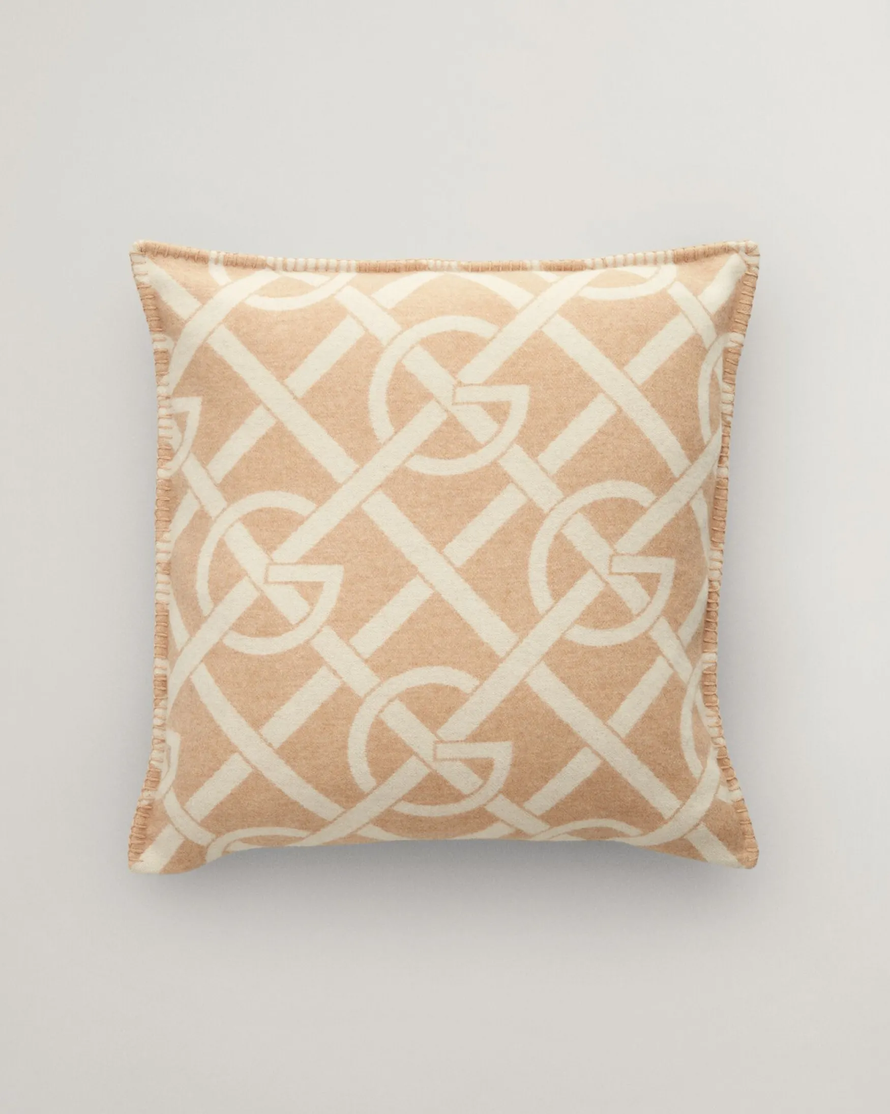 Sale Gant Home G-pattern cushion, dry sand