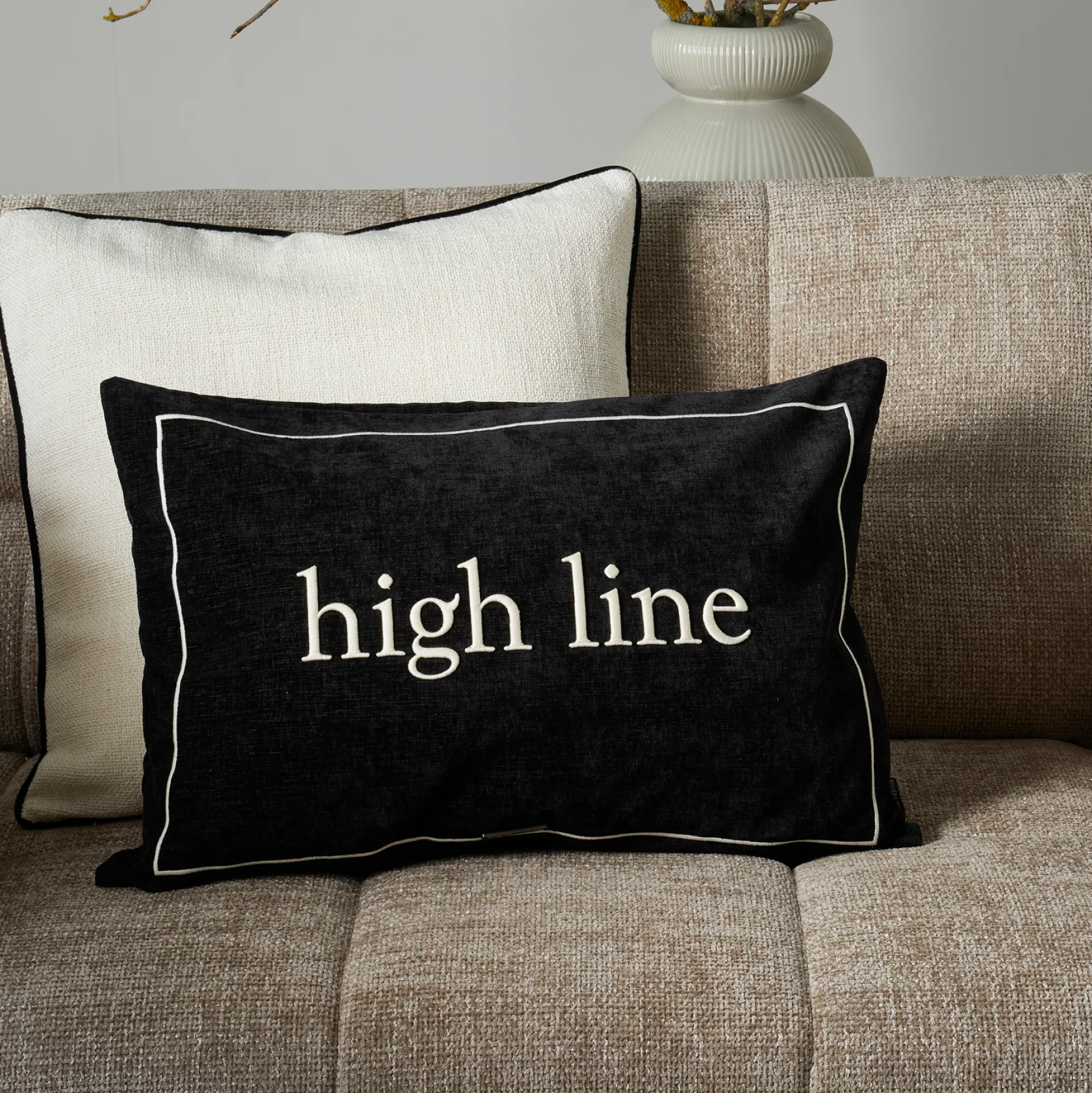 Online Rivièra Maison High line pillow cover 65x45