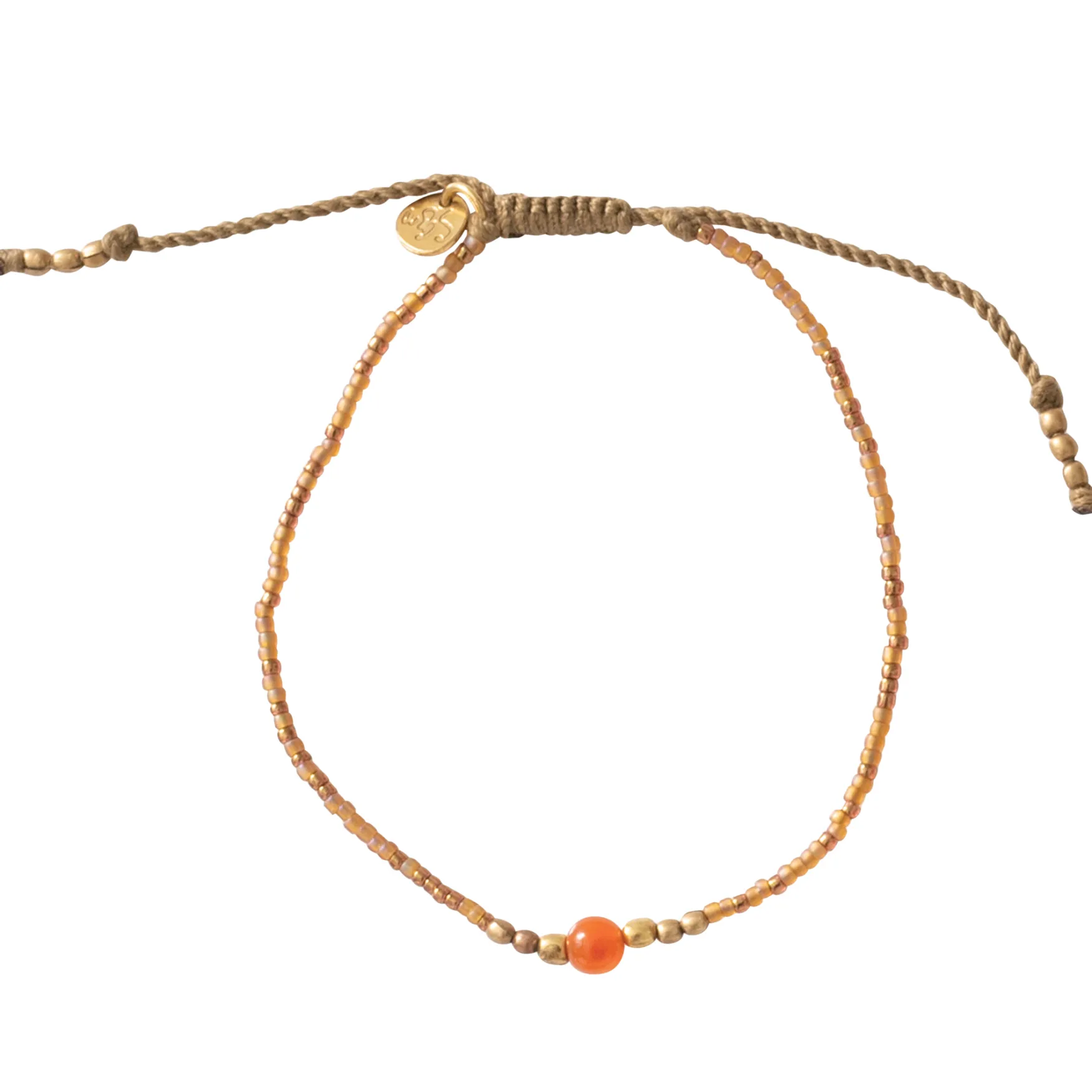 Online A Beautiful Story Iris carnelian gold bracelet