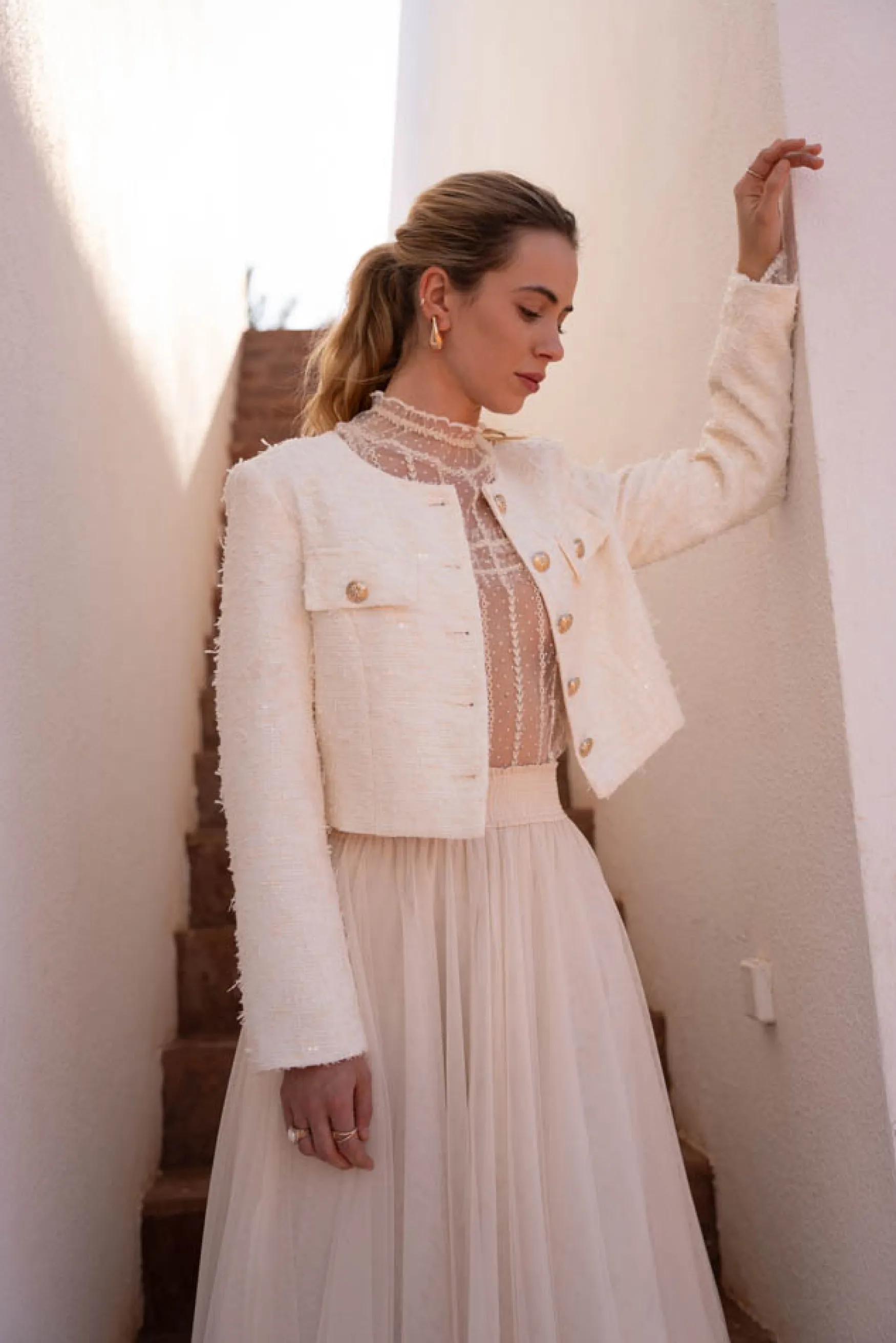 Discount Choklate Paris Jenny blazer, ecru