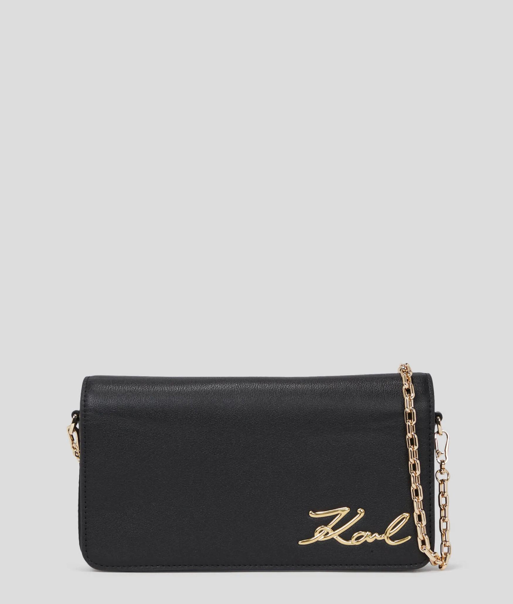 Fashion KARL LAGERFELD K/signature 2.0 shoulder pouch, black