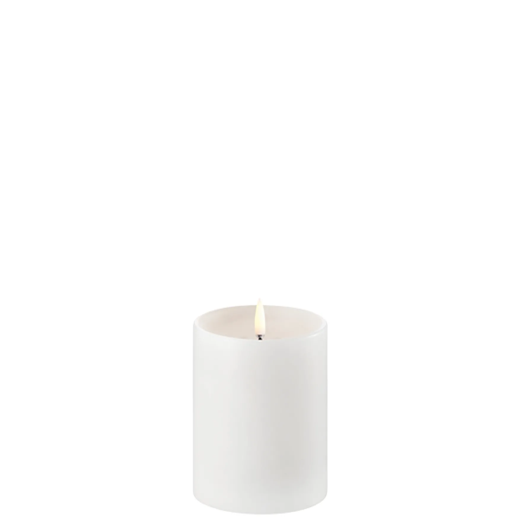 Discount Uyuni Lighting Led candle with shoulder top 10cm, nordic white