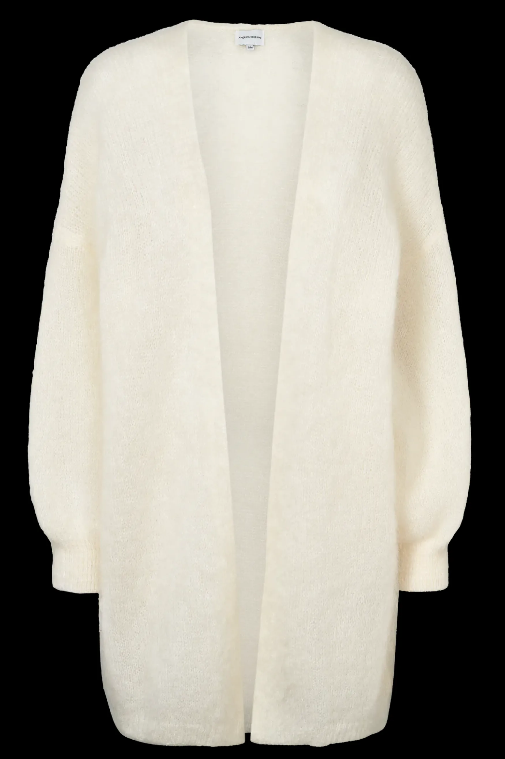 Hot Americandreams Lee midi cardigan, white