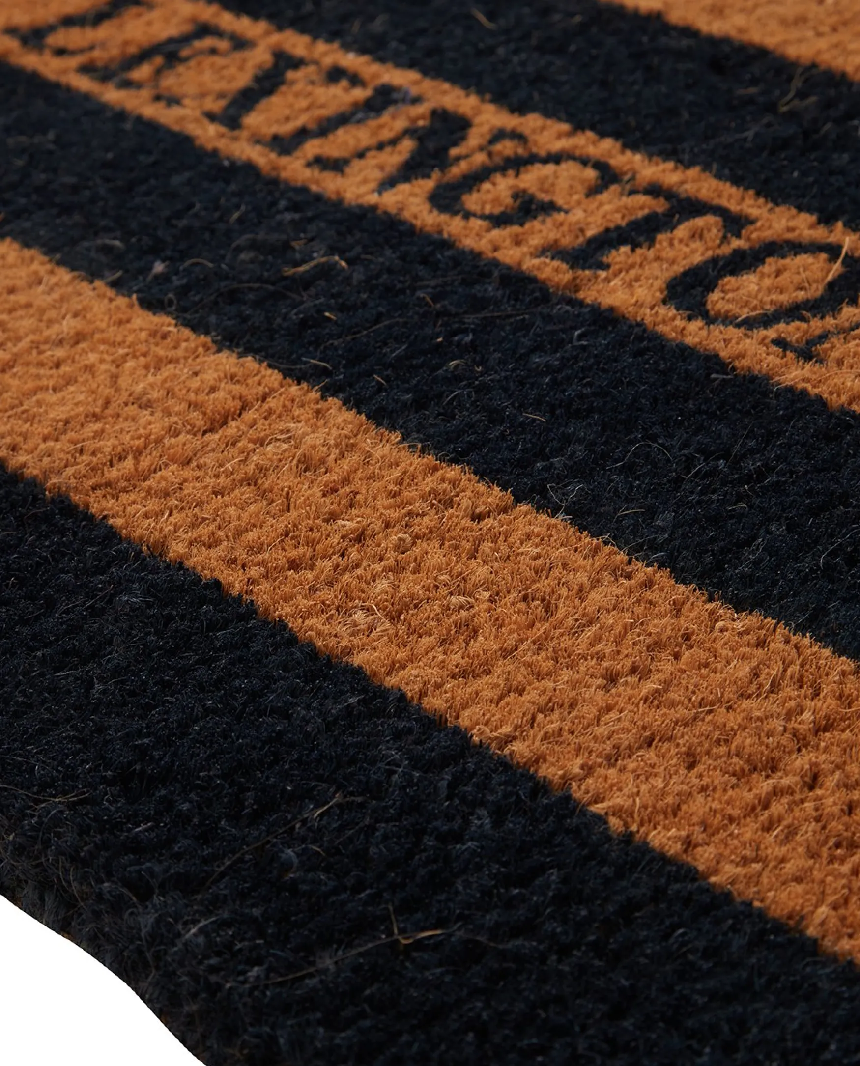 Hot Lexington Company Lexington coir fibre door mat, blue/natural