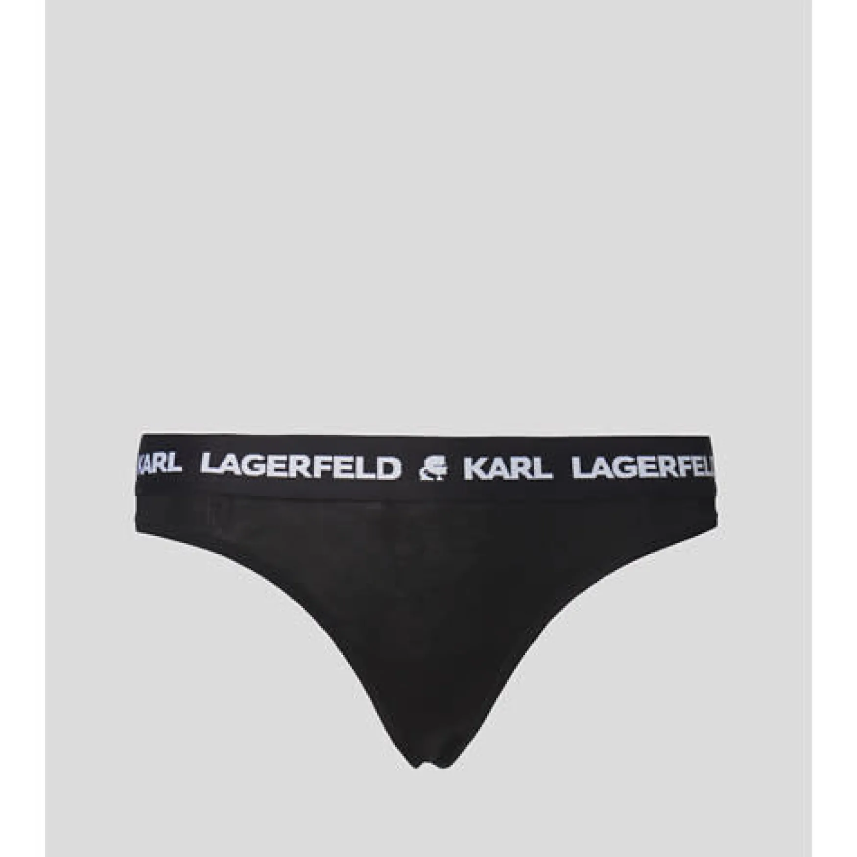 Outlet KARL LAGERFELD Logo thong, black