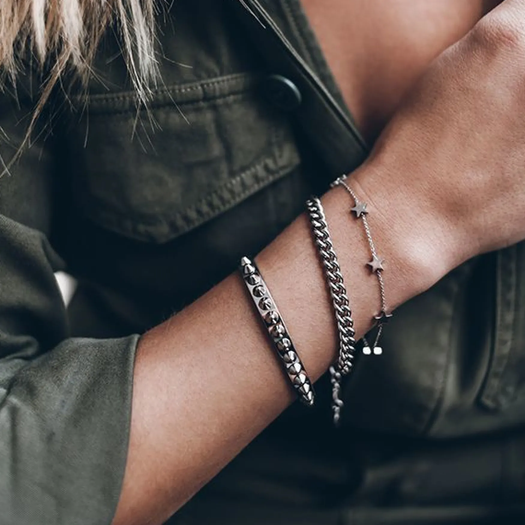 Outlet Edblad Lourdes Chain Bracelet, steel