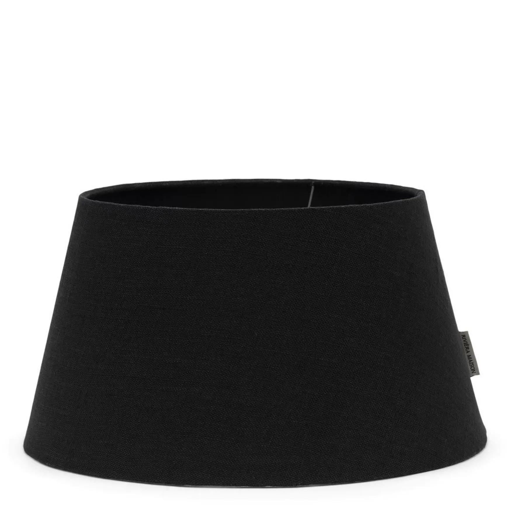 Clearance Rivièra Maison Loveable linen lampshade 28x38, all black